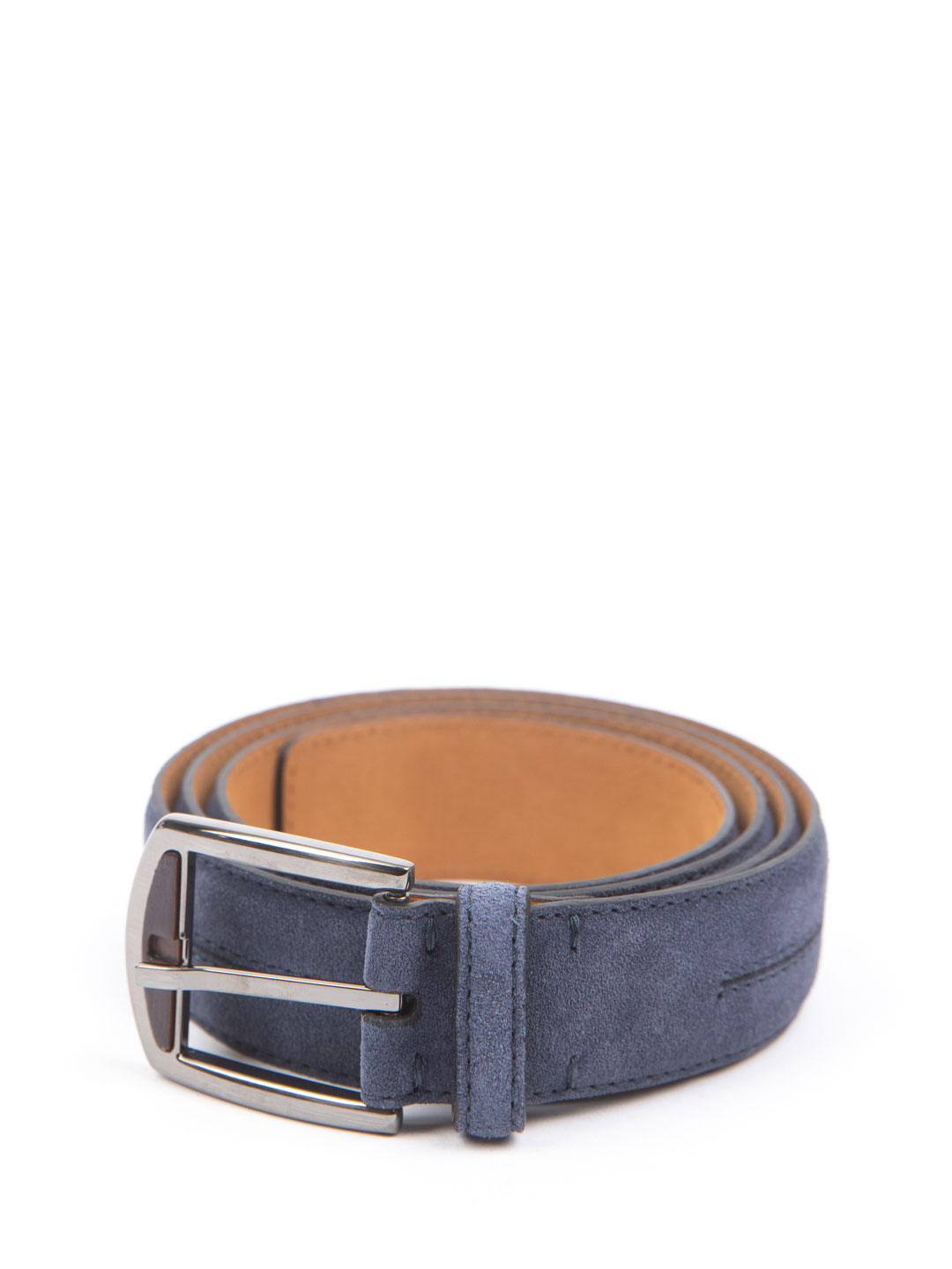 Ремень Ermenegildo Zegna BNEUT2 MZE замшевый мужской — купить в интернет-магазине Verdistore