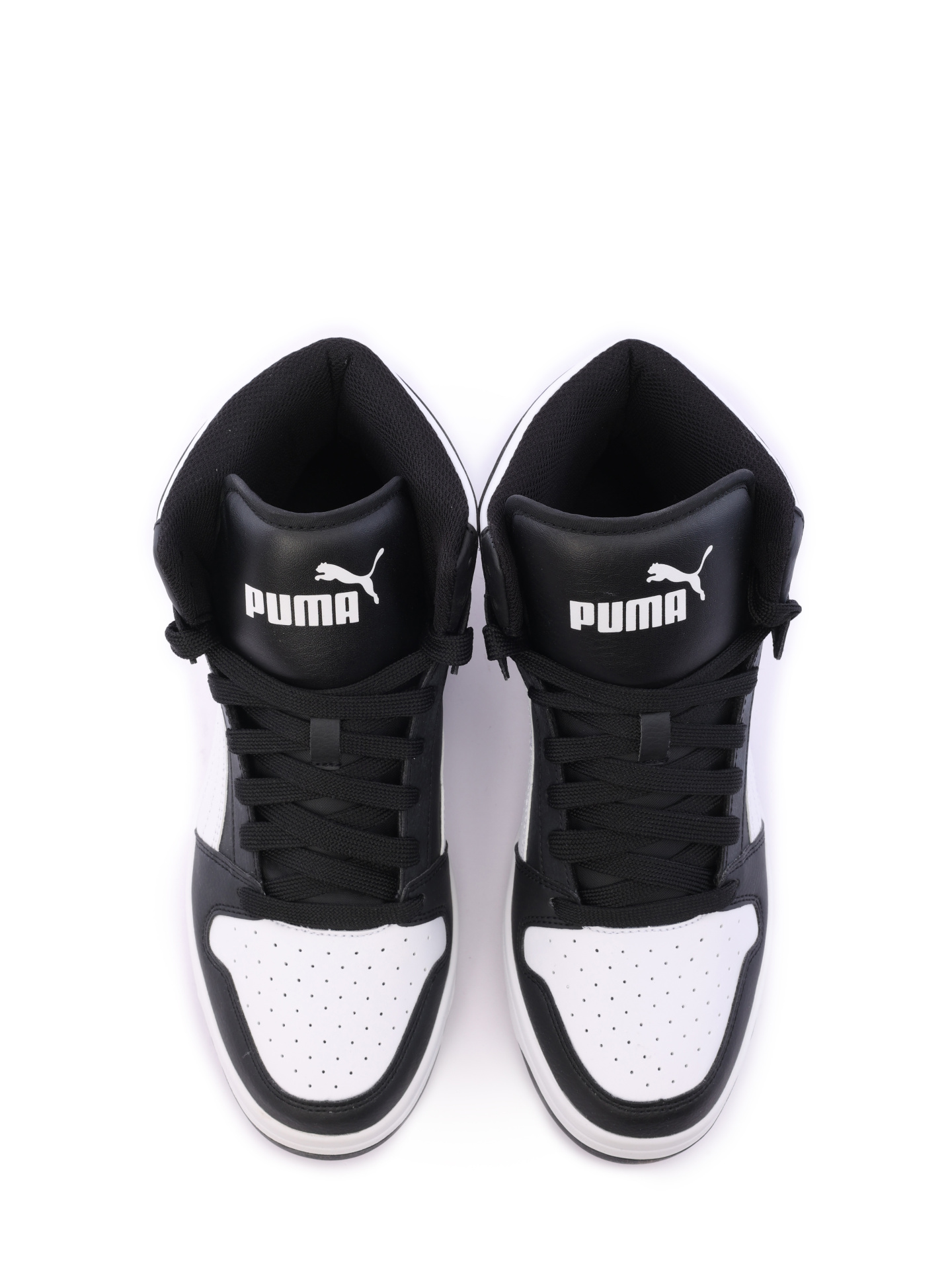 Кроссовки черные высокие черно-белые  — купить в интернет-магазине Verdistore