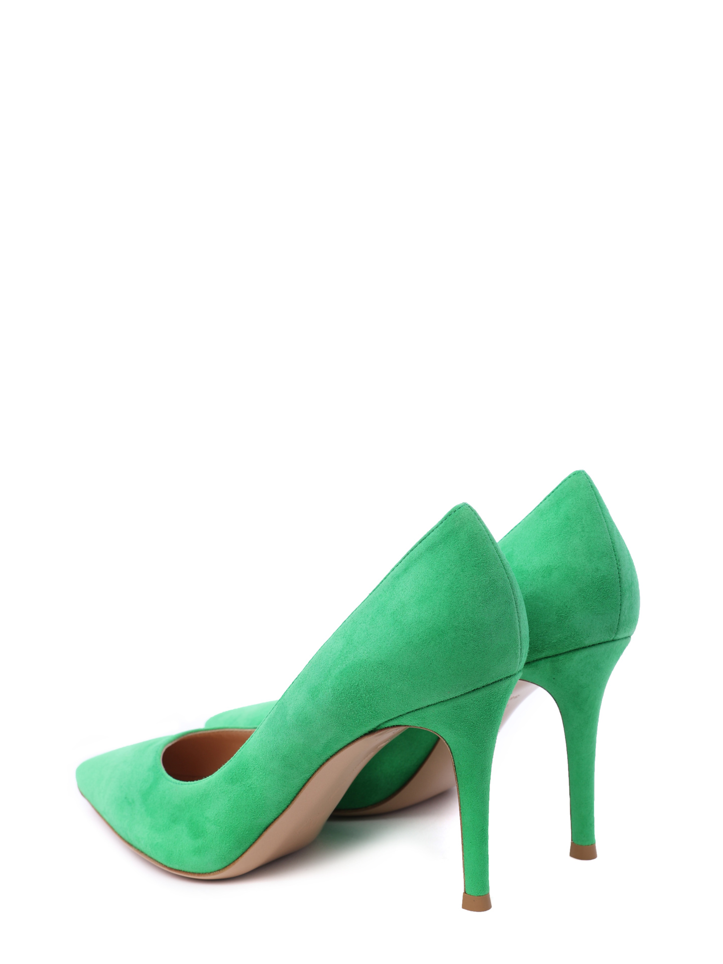 Туфли Gianvito Rossi G24580.85RIC.CAMGREE замшевые женские — купить в интернет-магазине Verdistore