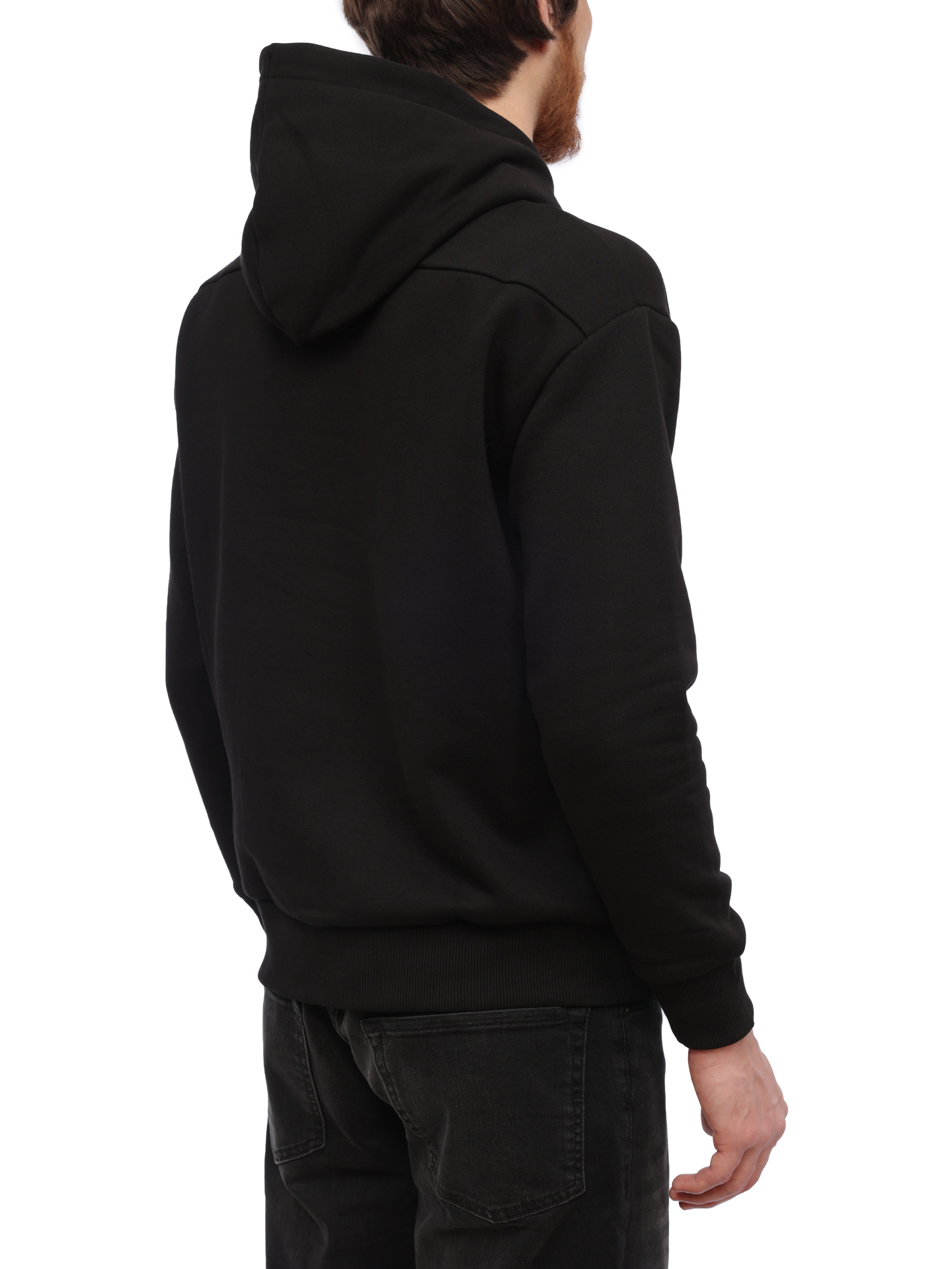 Худи Calvin Klein K10K111820 черное мужское с логотипом — купить в интернет-магазине Verdistore