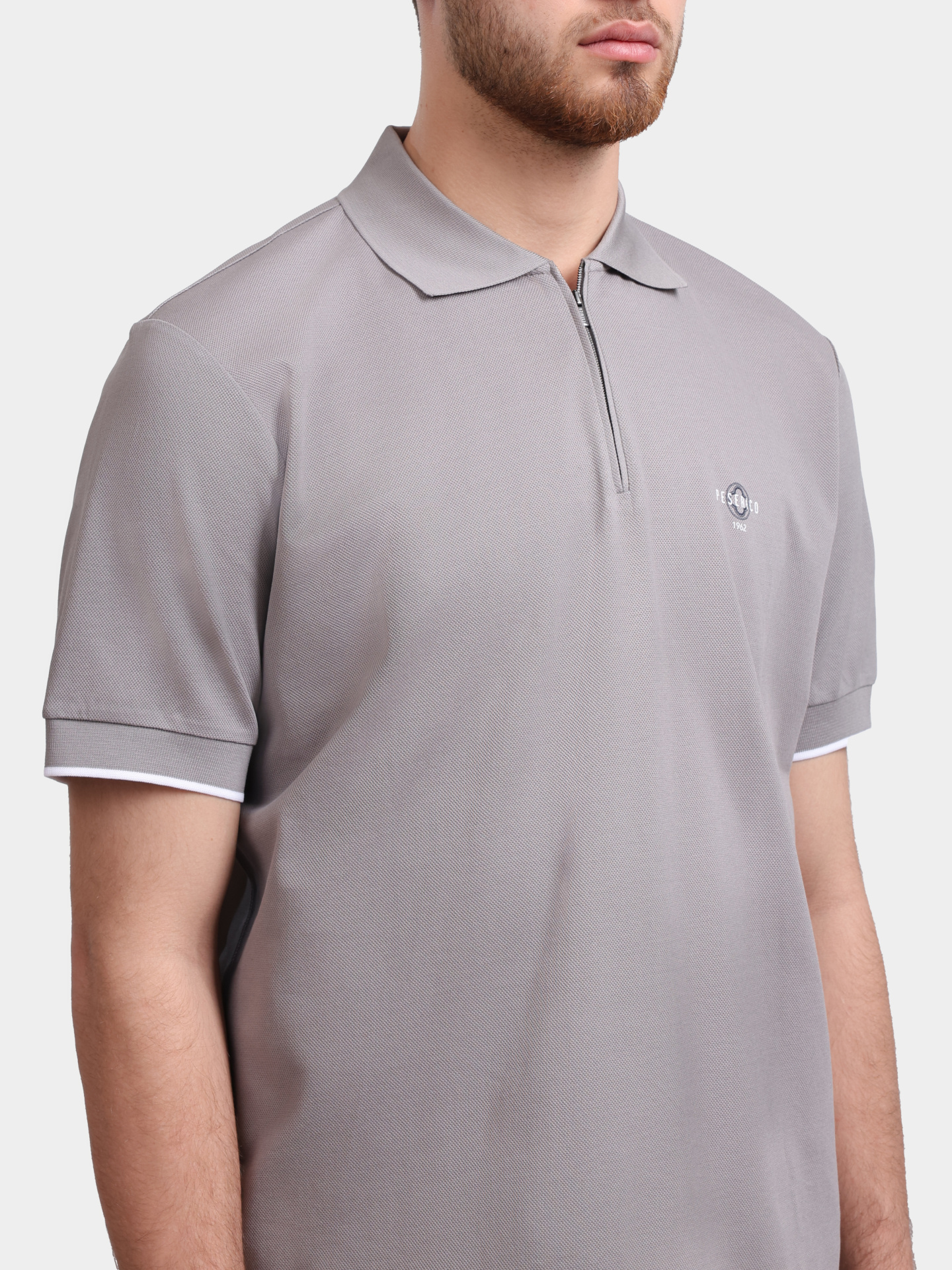 Поло Peserico R55055J0Q5 850 171 хлопковое мужское — купить в интернет-магазине Verdistore