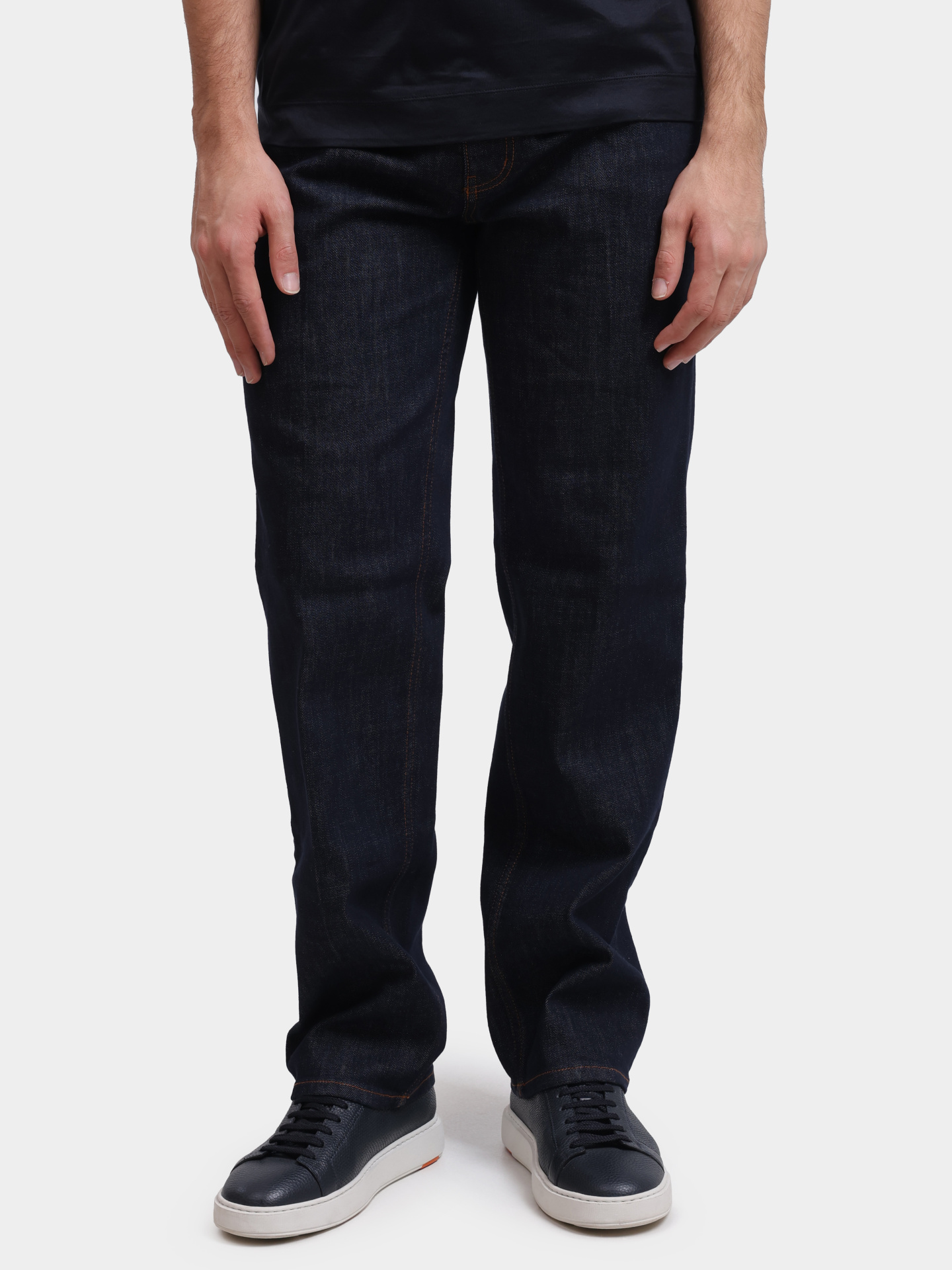 Джинсы Emporio Armani EM000763 AF17493 MB001 темно-синие мужские — купить в интернет-магазине Verdistore