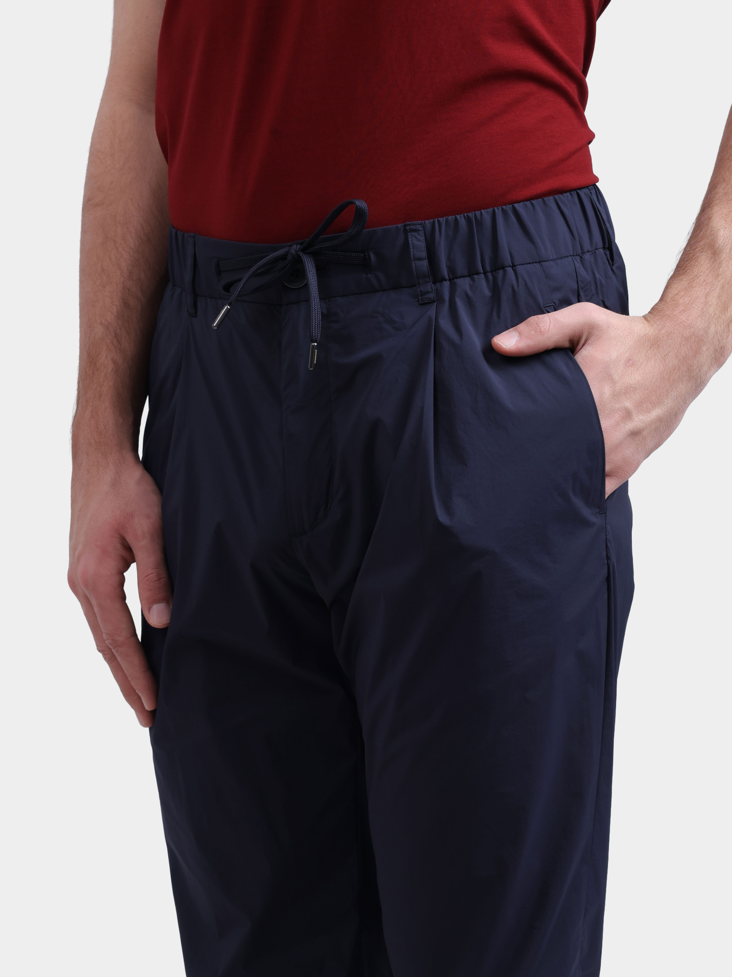 Брюки Herno PT000193U 12431SZ 9201 темно-синие мужские — купить в интернет-магазине Verdistore