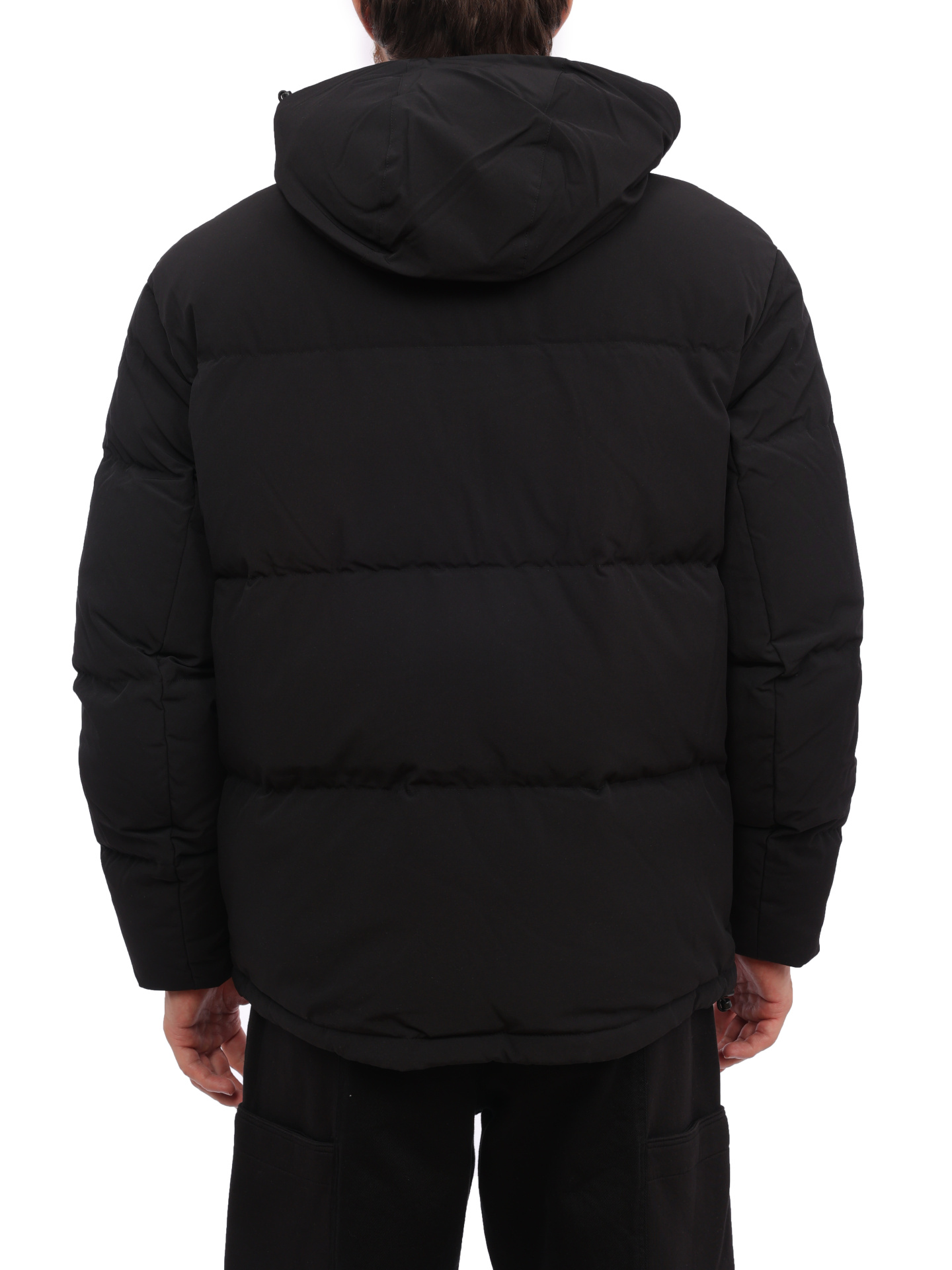 Куртка Armani Exchange 6RZB03 ZNICZ 1200 черная мужская стеганая — купить в интернет-магазине Verdistore