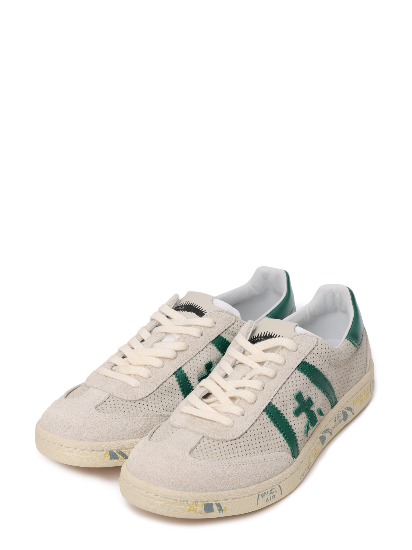 Кеды светло-серые с поднятым носком и принтом на подошве — купить в интернет-магазине Verdistore