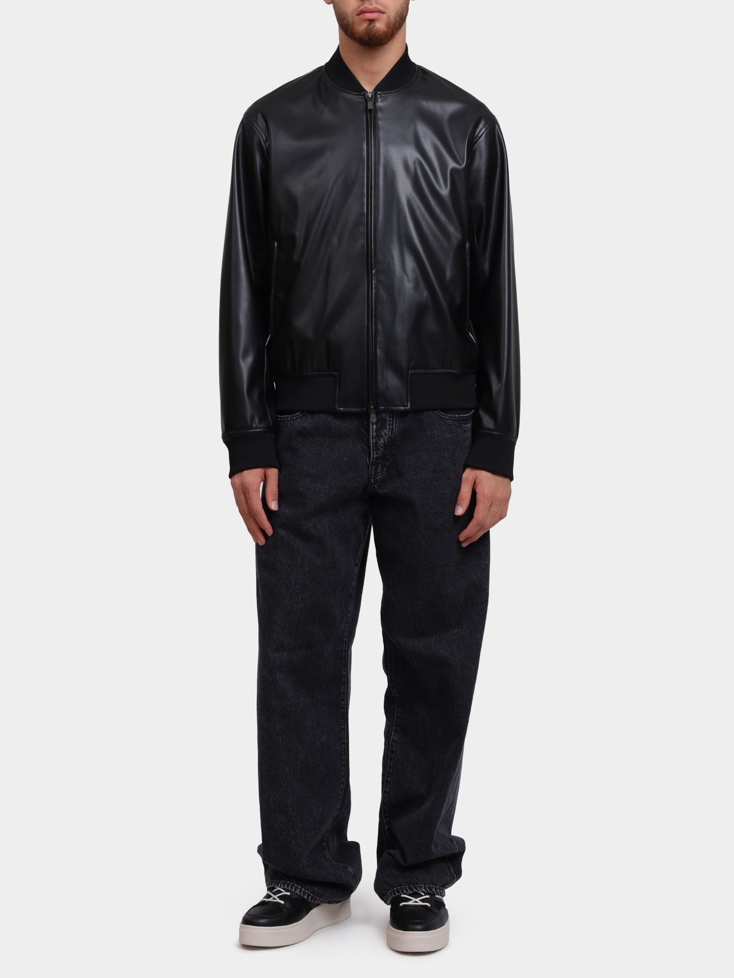 Куртка Armani Exchange XM001241 AF14863 UC001 черная мужская  — купить в интернет-магазине Verdistore