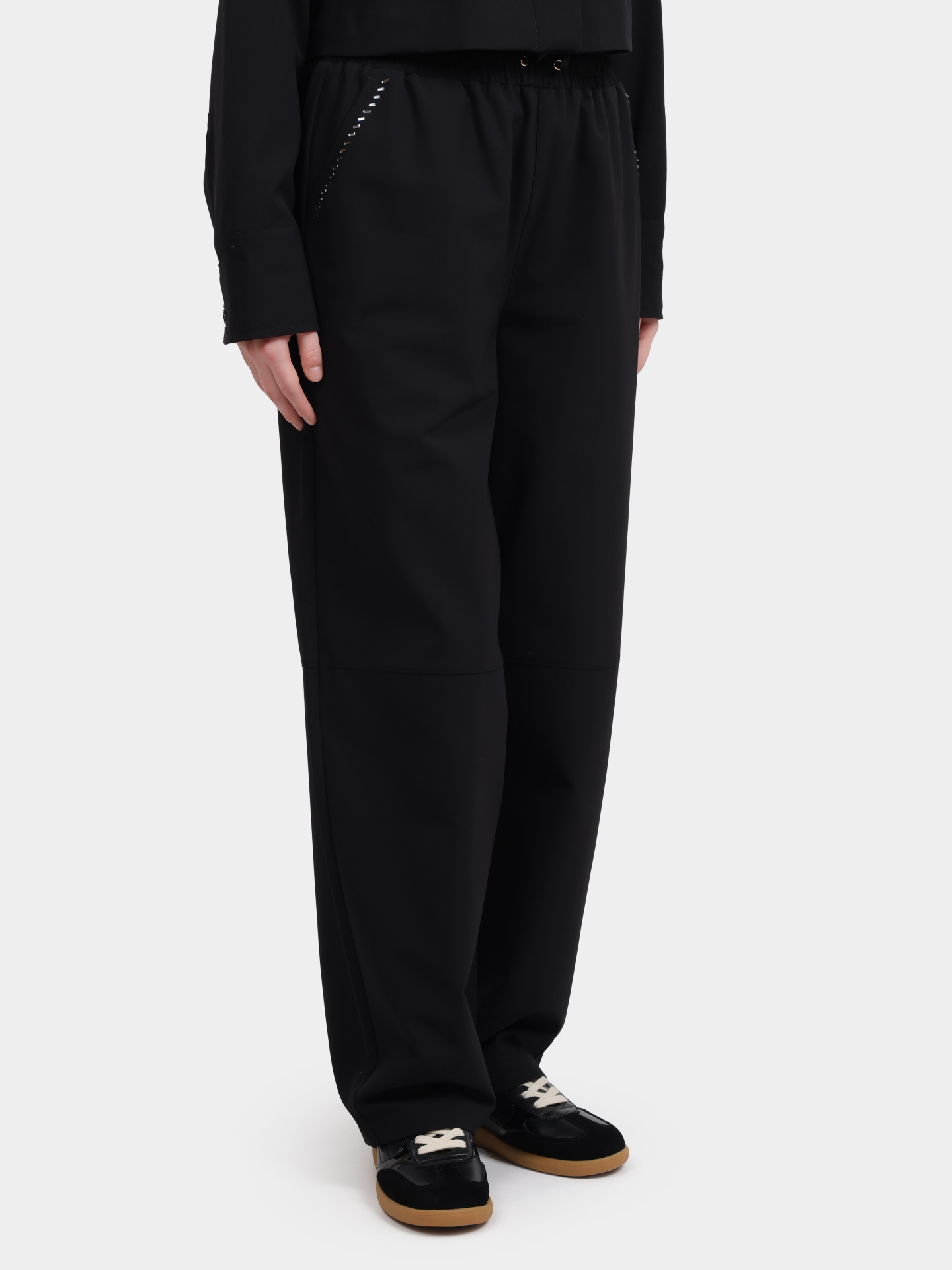 Брюки Liu-Jo TF5290 T2620 22222 черные женские — купить в интернет-магазине Verdistore