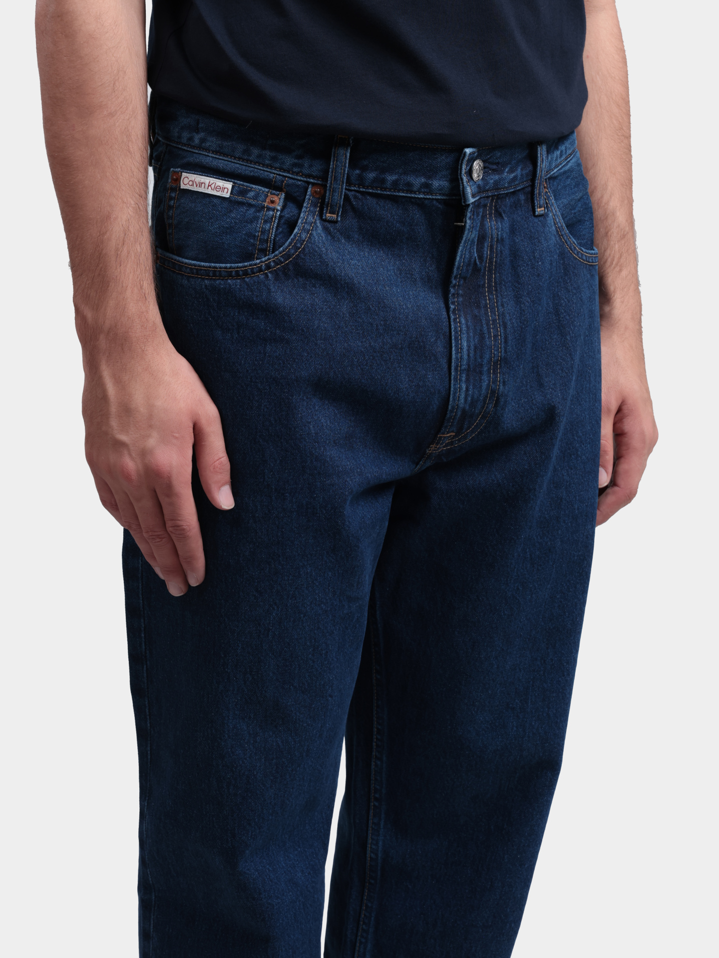 Джинсы Calvin Klein Jeans LV04RF775G32 E5D темно-синие мужские — купить в интернет-магазине Verdistore