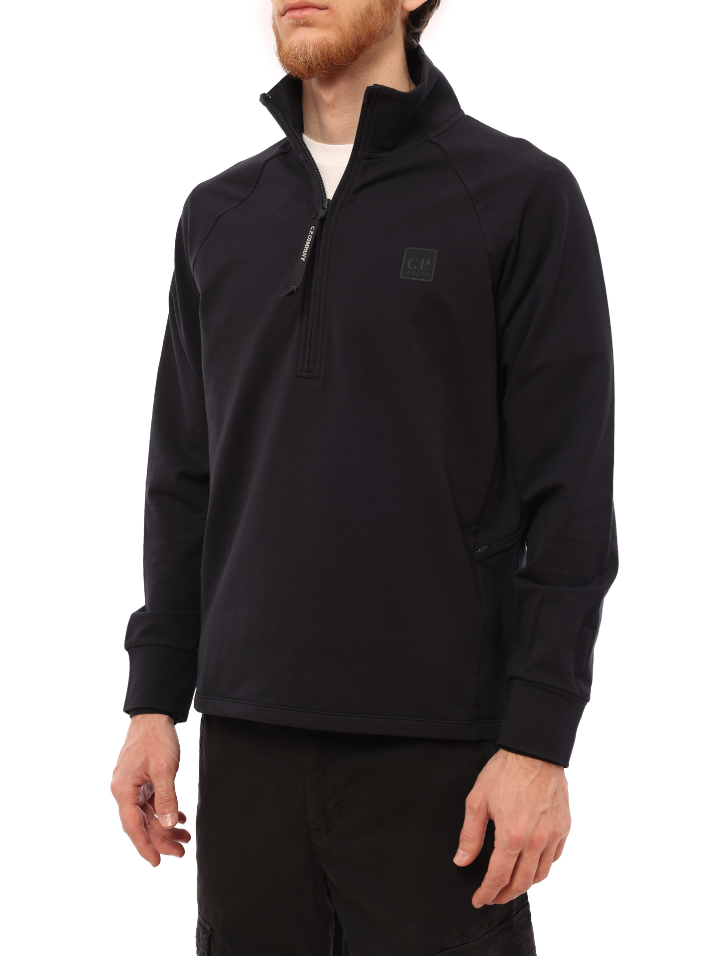 Мастерка C.P. Company 14CMSS050A-006452W/888 темно-синяя мужская — купить в интернет-магазине Verdistore