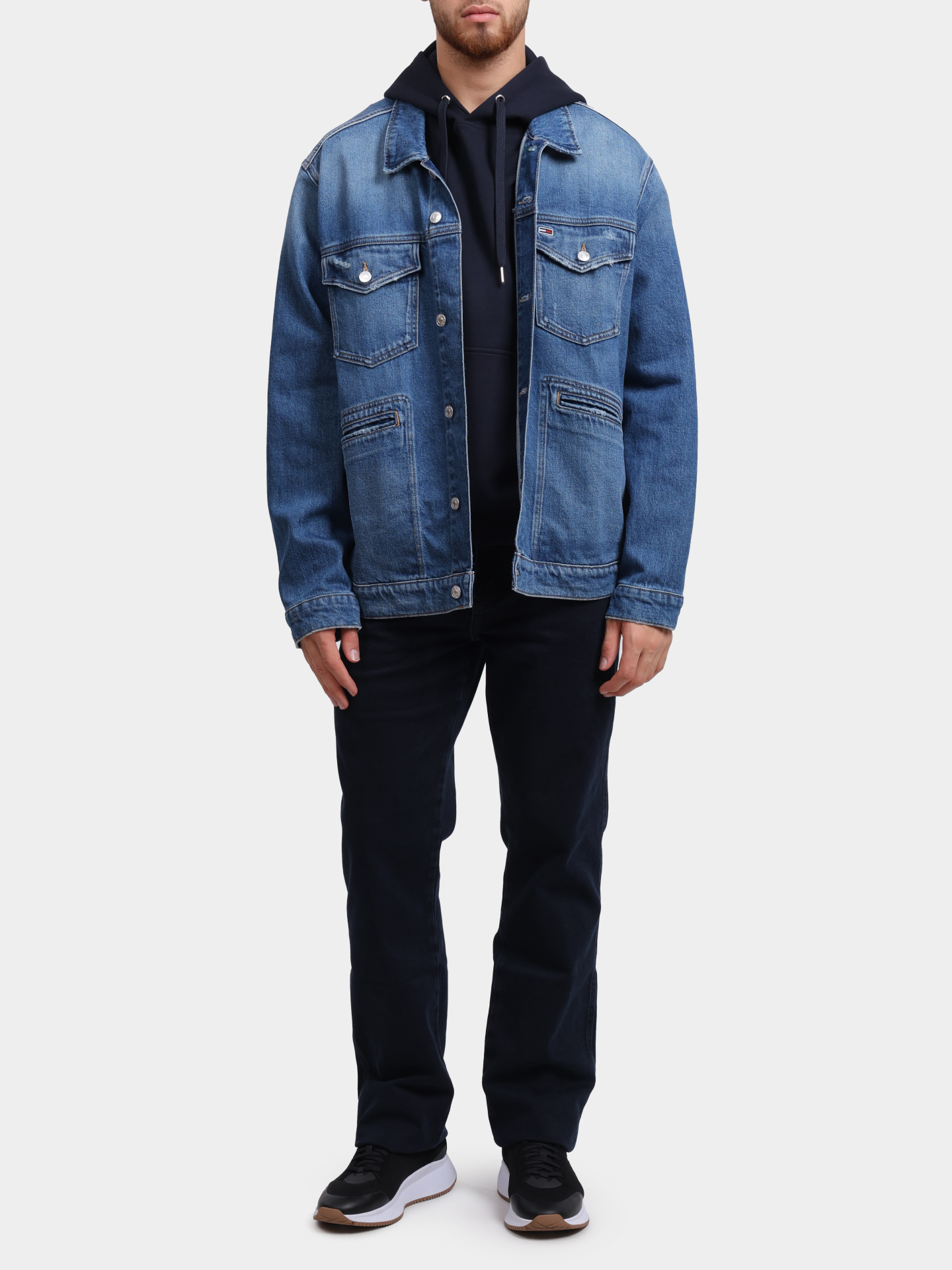 Куртка Tommy Jeans DM0DM19360 1A5 джинсовая мужская — купить в интернет-магазине Verdistore