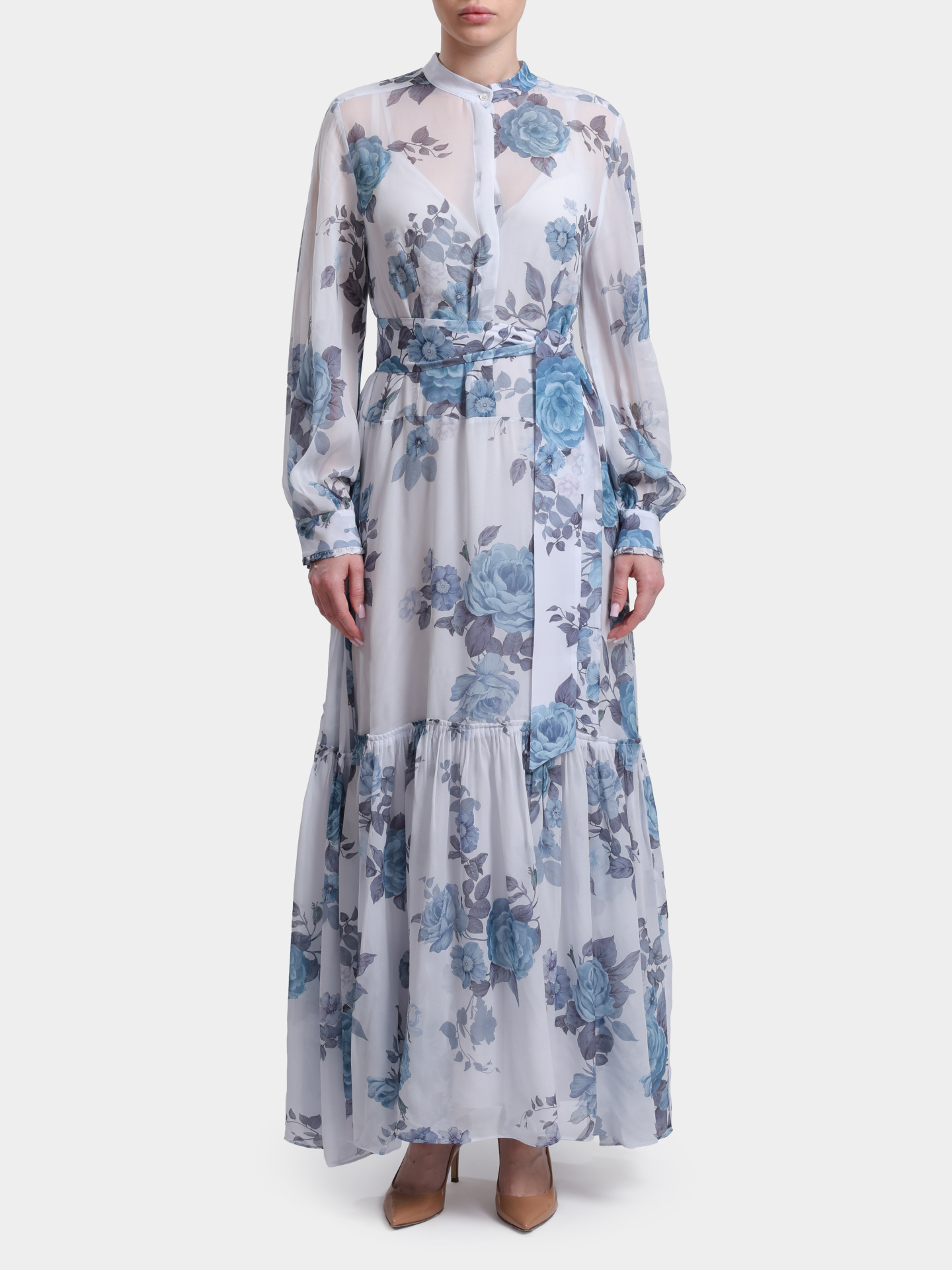 Платье MARELLA MLLMULINO 003 шифоновое женское — купить в интернет-магазине Verdistore