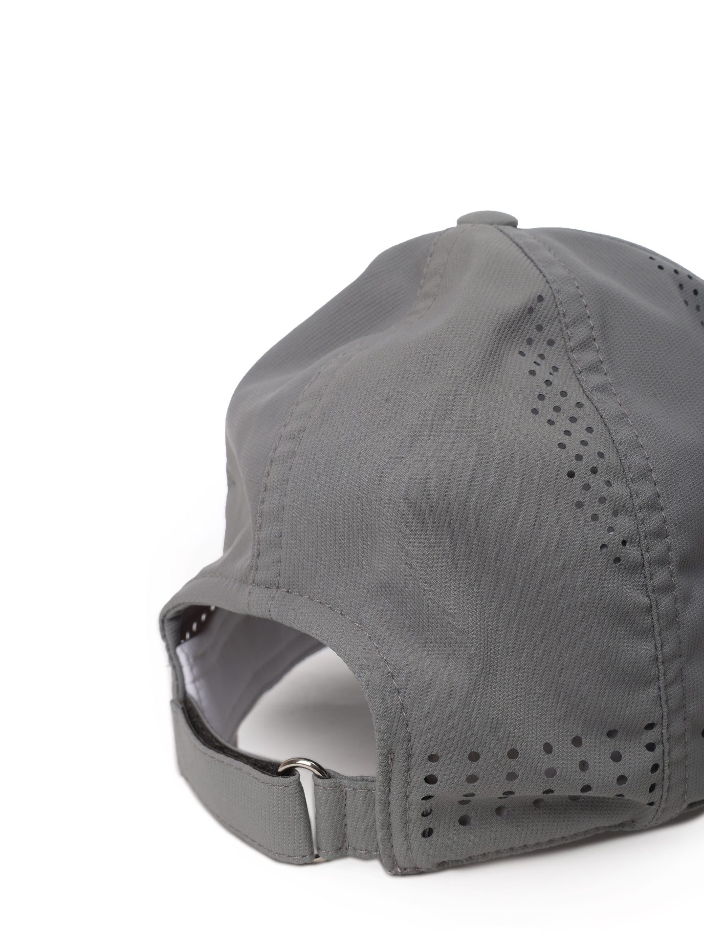 Бейсболка Brunello Cucinelli MCAP9910T CJJ59 серая мужская с перфорацией — купить в интернет-магазине Verdistore