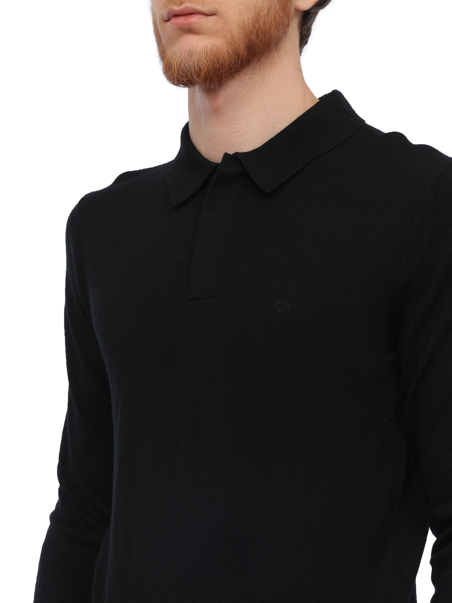 Свитер Calvin Klein K10K112217 шерстяной мужской — купить в интернет-магазине Verdistore