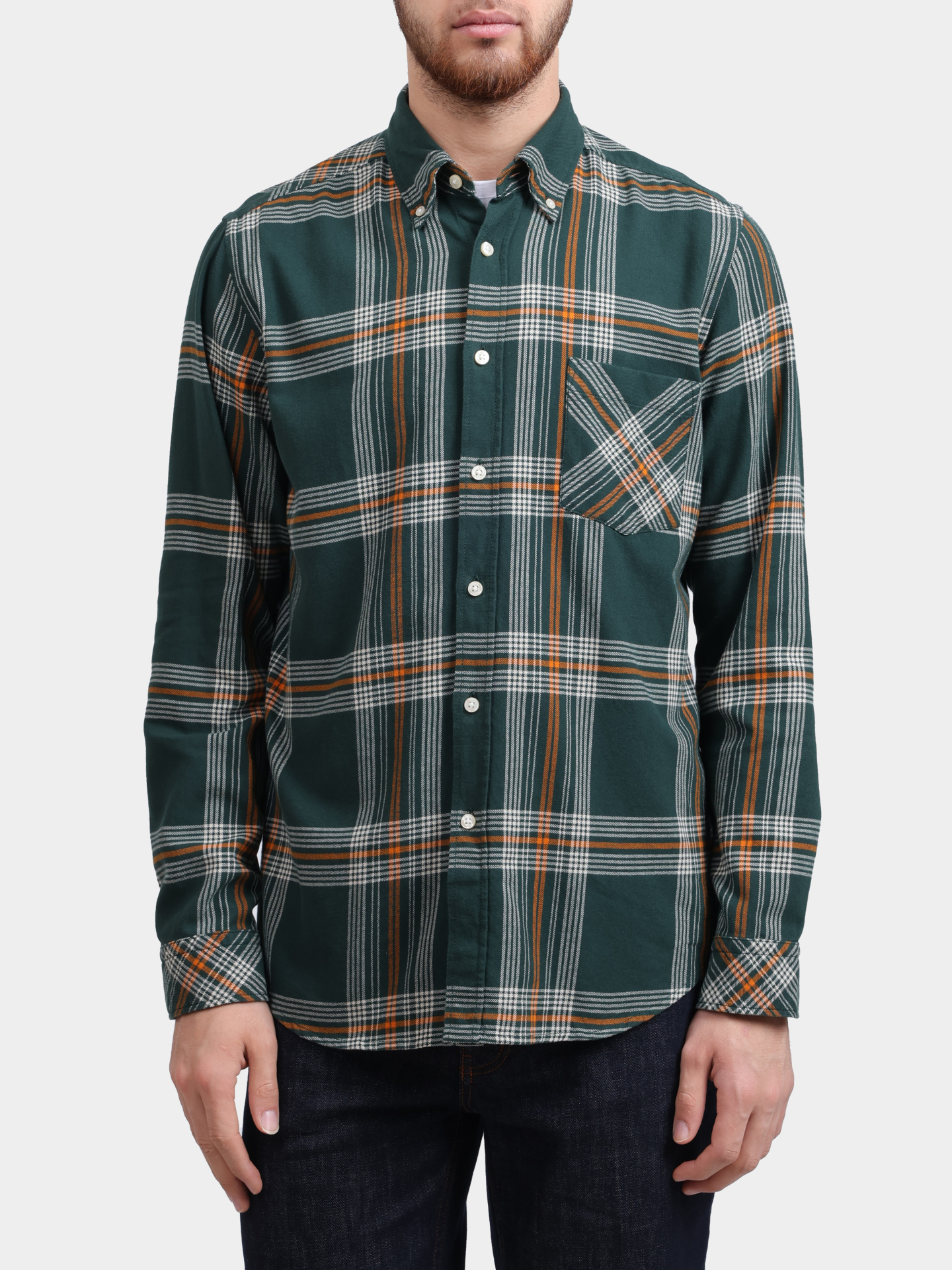 Рубашка Boss Rickert_M 10266304 мужская клетчатая — купить в интернет-магазине Verdistore