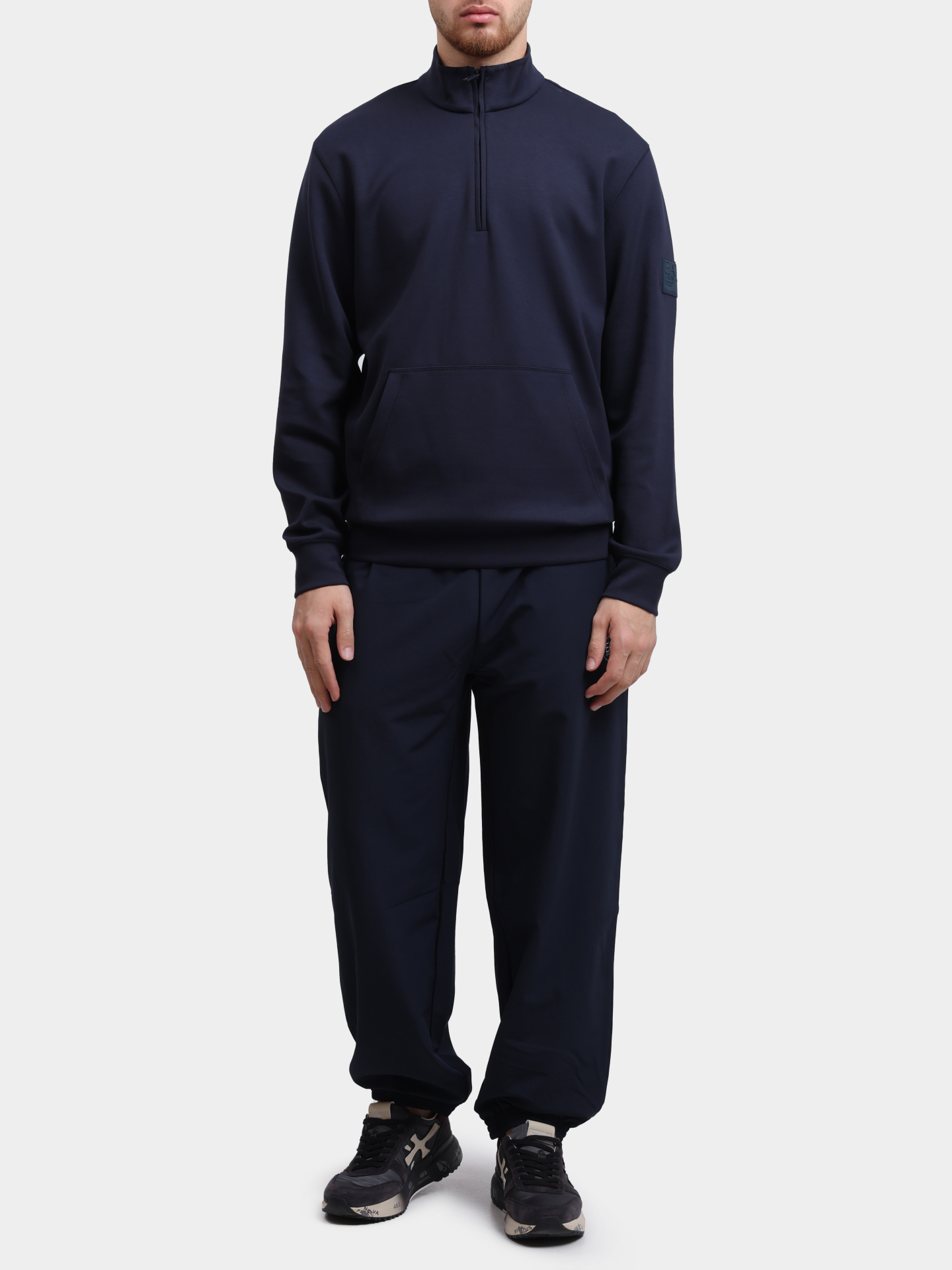 Свитшот EA7 7X000130 AF13790 UB102 темно-синий мужской — купить в интернет-магазине Verdistore