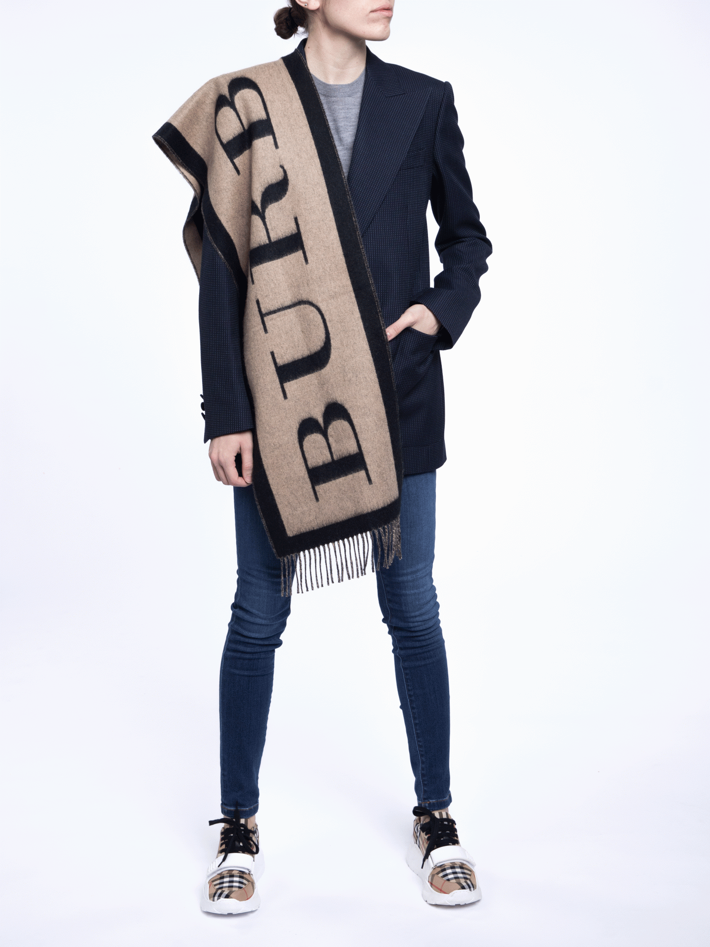 Жакет Burberry 8001321 шерстяной женский — купить в интернет-магазине Verdistore