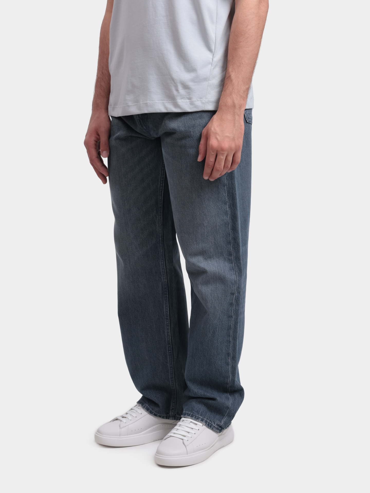 Джинсы Calvin Klein Jeans LV04RF726G32 SCO серые мужские — купить в интернет-магазине Verdistore