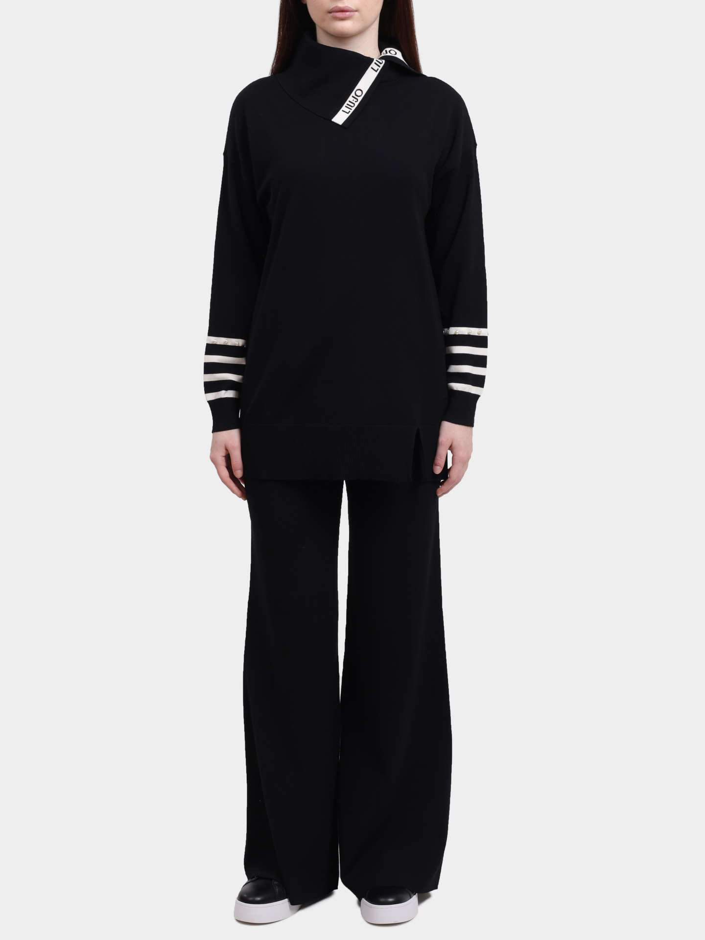 Свитер Liu-Jo TF5218 MS63L 03N66 удлиненный женский — купить в интернет-магазине Verdistore