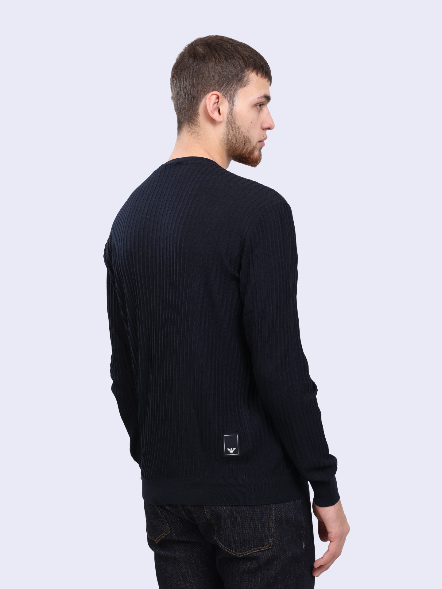 Джемпер Emporio Armani EM000130 AF10460 UB118 шерстяной мужской — купить в интернет-магазине Verdistore