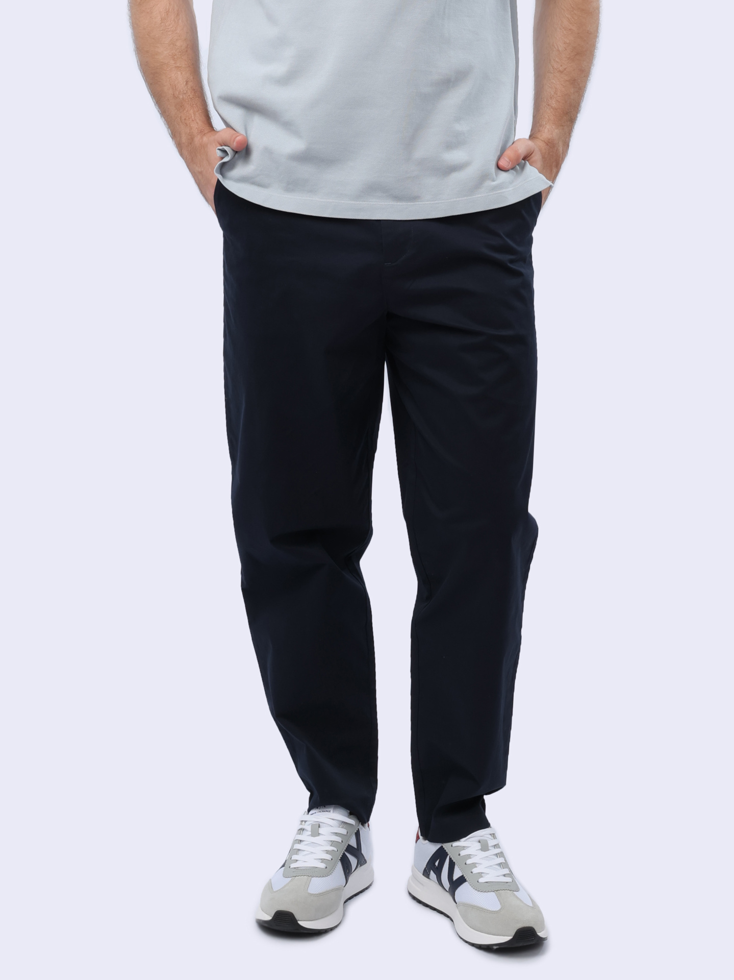 Брюки Armani Exchange 3DZP07 ZN3TZ 15DK темно-синие мужские — купить в интернет-магазине Verdistore