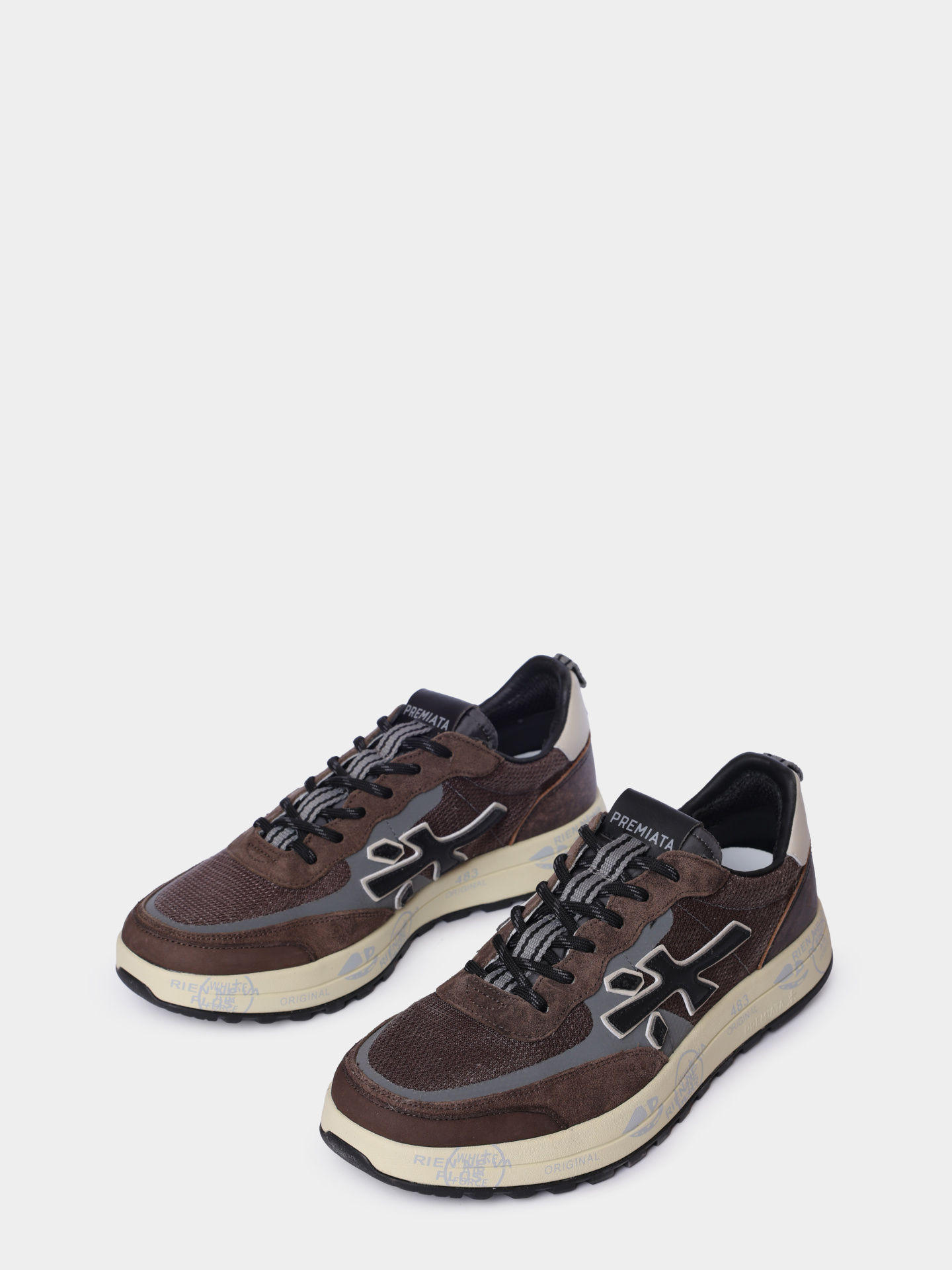 Кроссовки Premiata NOUS VAR 7725 комбинированные мужские — купить в интернет-магазине Verdistore