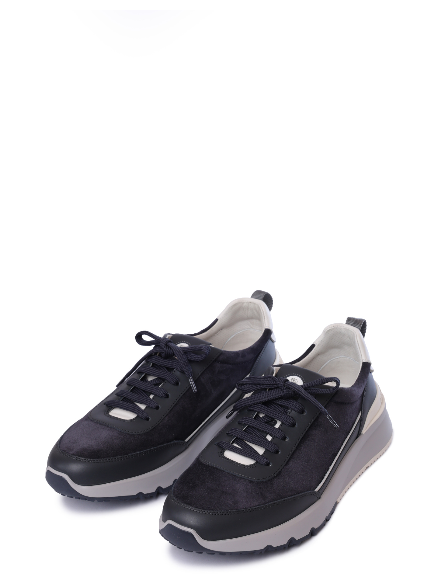 Кроссовки Brunello Cucinelli MZUSGGO278 CJV06 комбинированные мужские — купить в интернет-магазине Verdistore