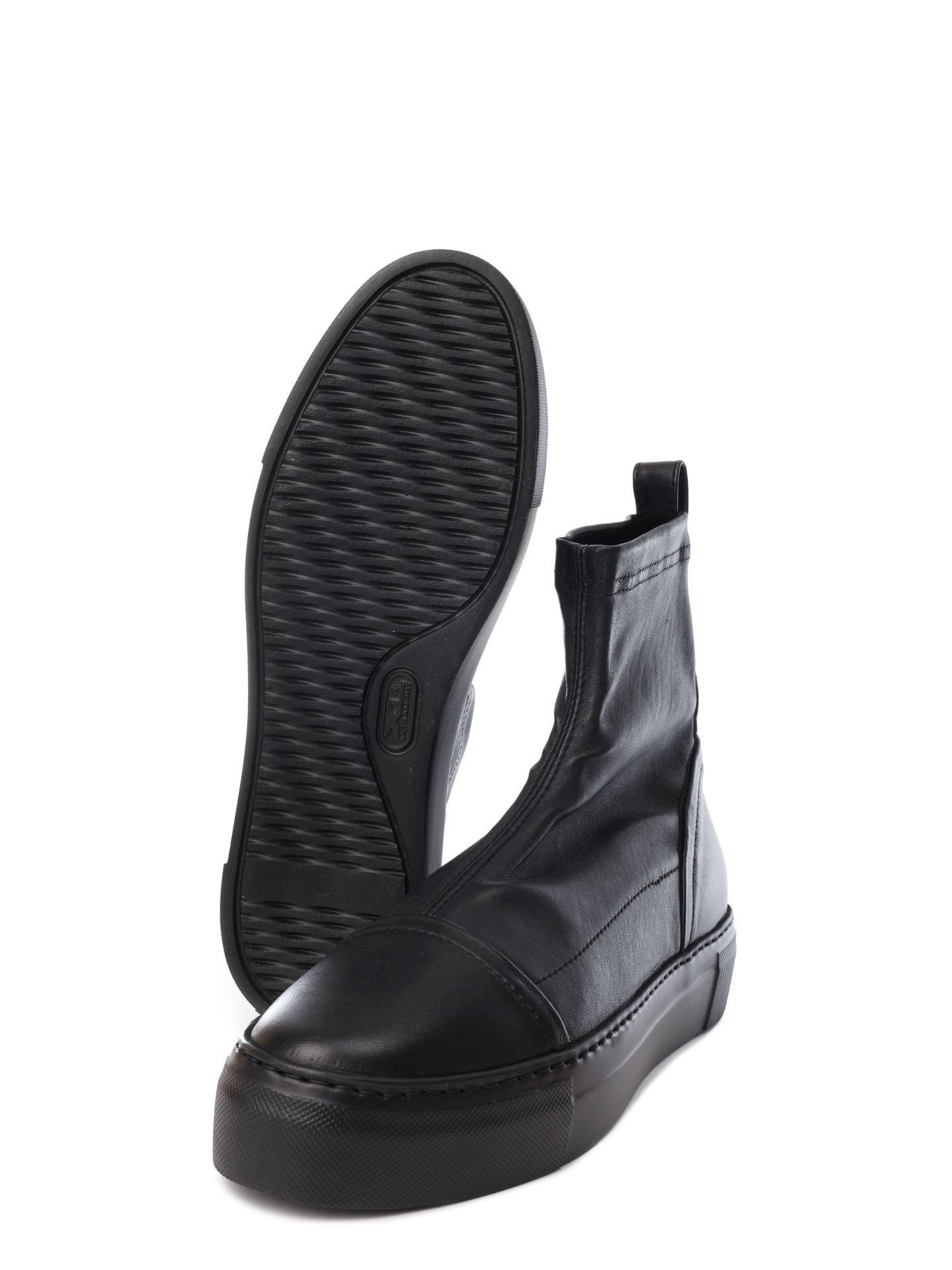 Кеды AGL D925568PGK0689 1013 черные женские высокие — купить в интернет-магазине Verdistore