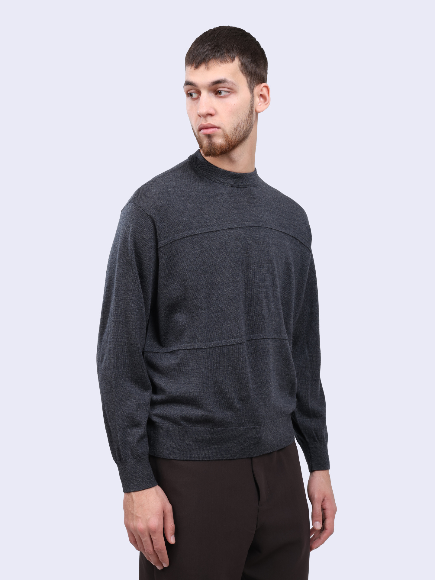 Джемпер Emporio Armani 6D1MXM 1MKBZ 0631 шерстяной мужской — купить в интернет-магазине Verdistore