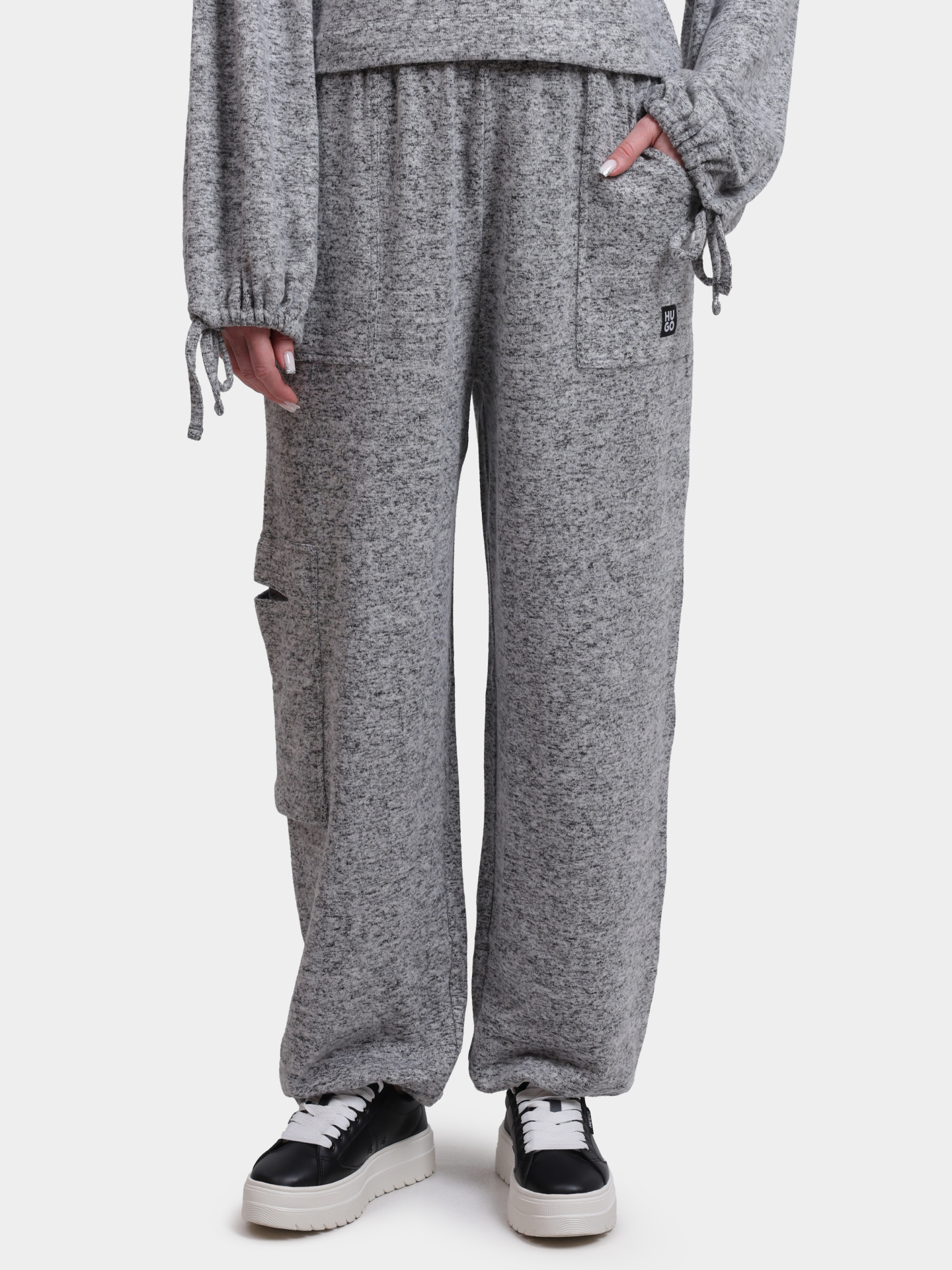 Брюки KARLY pant 10274779 01 50549825 020 серые женские — купить в интернет-магазине Verdistore