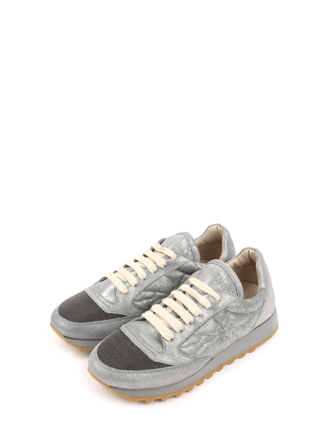 Кроссовки Brunello Cucinelli MZMIG1118 кожаные женские — купить в интернет-магазине Verdistore