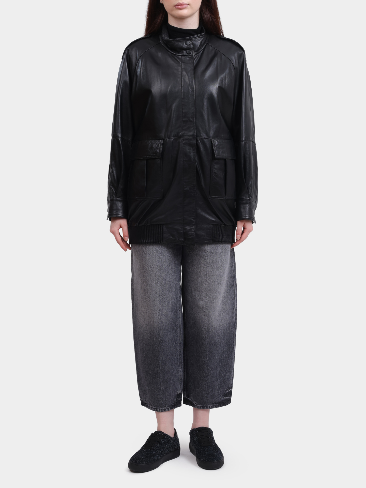 Куртка MARELLA BESSICA 003 кожаная женская — купить в интернет-магазине Verdistore