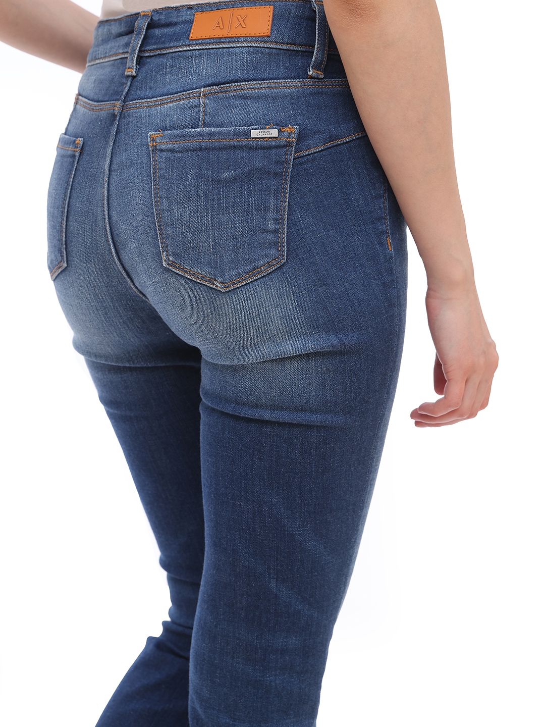 Джинсы Armani Exchange J69 женские зауженные — купить в интернет-магазине Verdistore