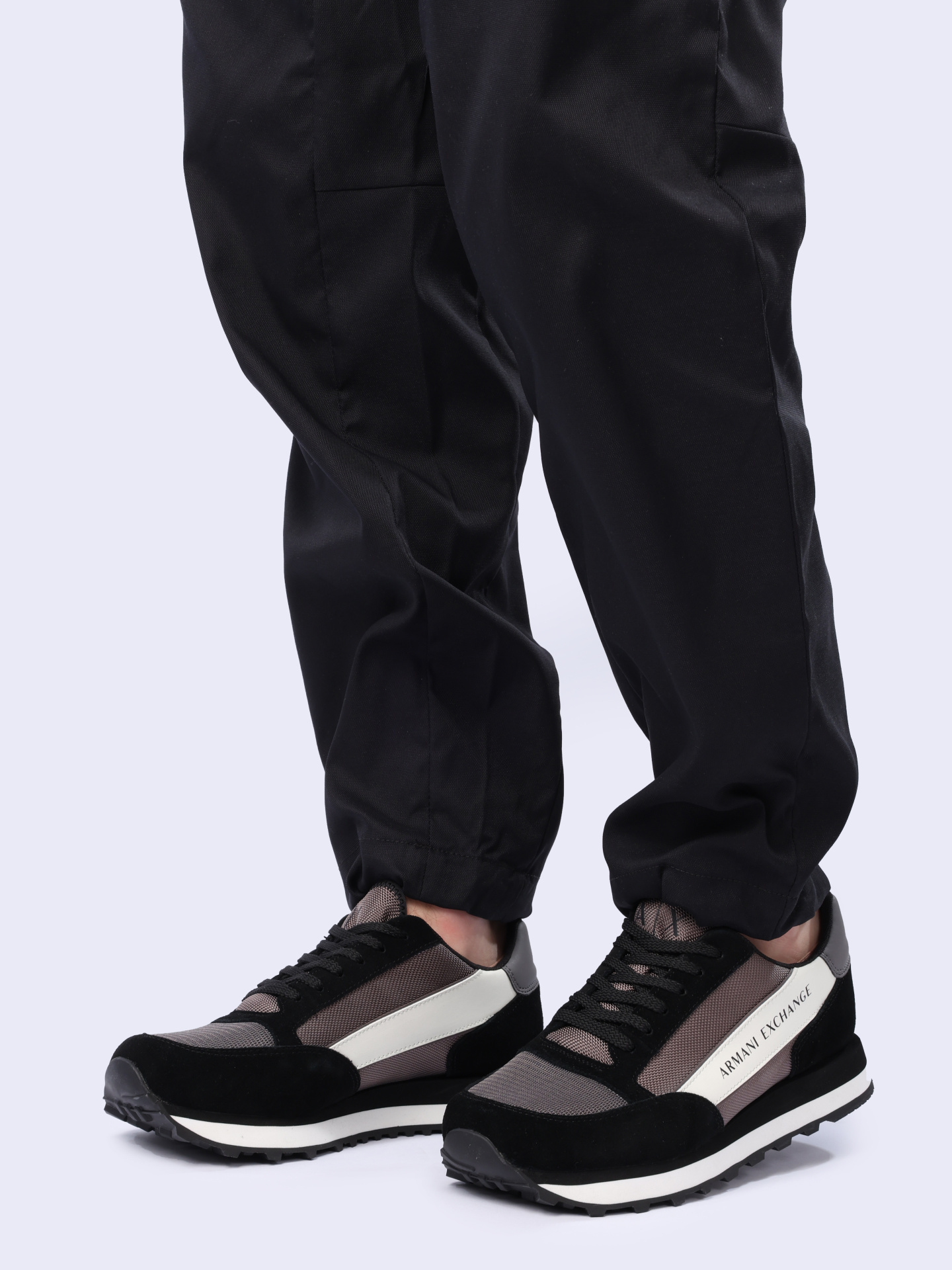 Кроссовки Armani Exchange XUX083 XV263 K584 комбинированные мужские с логотипом — купить в интернет-магазине Verdistore