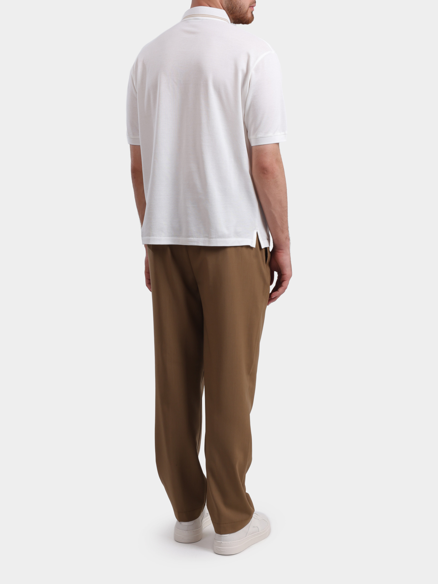 Брюки Jacob Cohen JUM PT017 001 T870A RW F09 коричневые мужские из шерсти — купить в интернет-магазине Verdistore