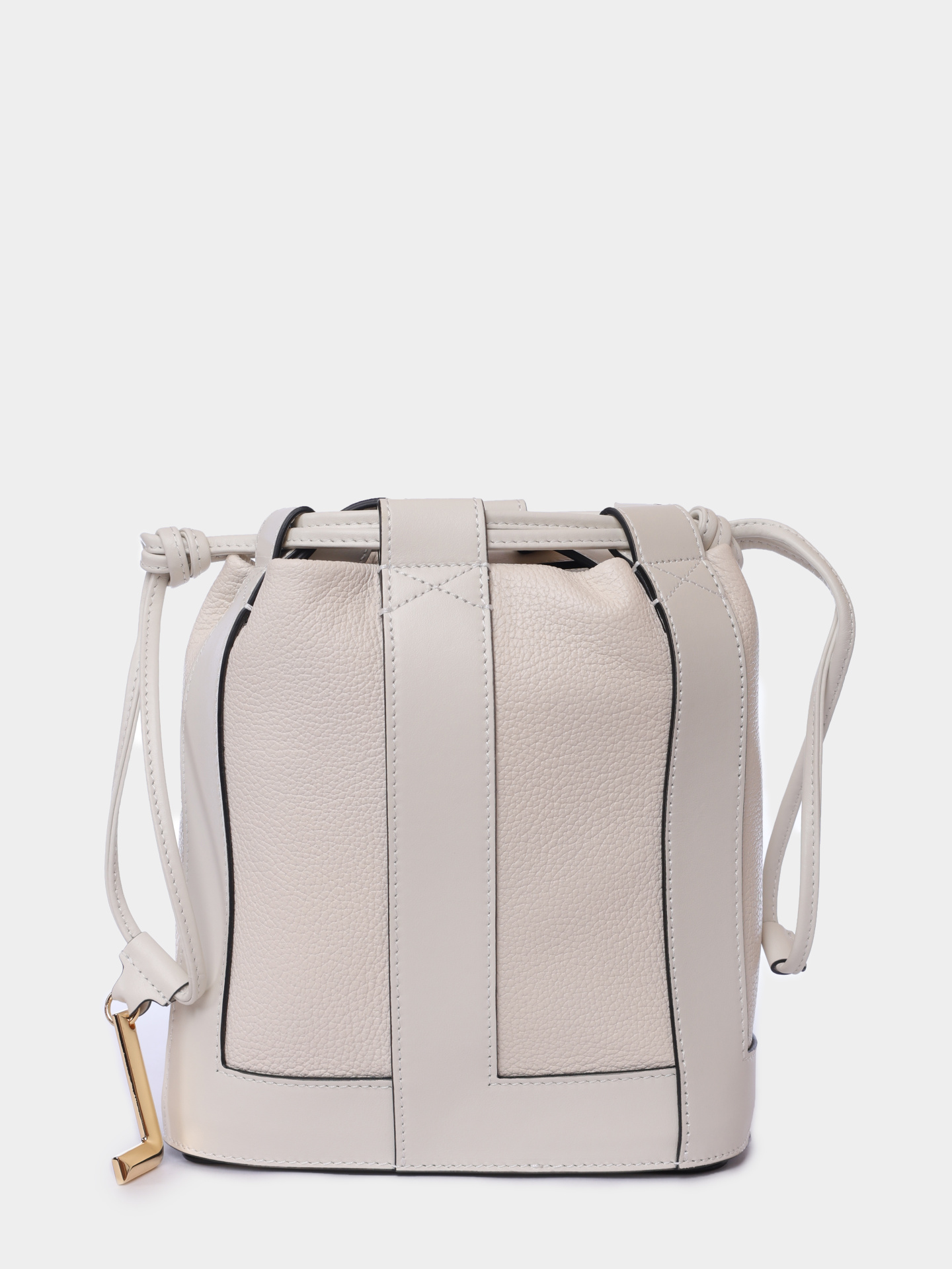 Сумка Lancel A13357 34 белая женская из кожи  — купить в интернет-магазине Verdistore