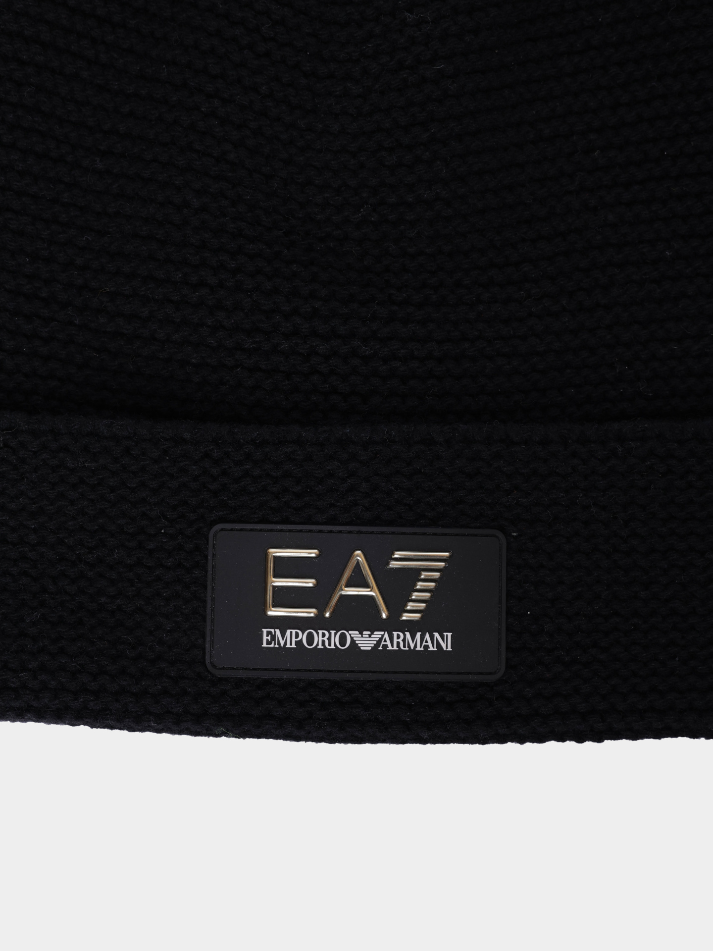 Шапка EA7 270237 3F108 00020 черная мужская — купить в интернет-магазине Verdistore