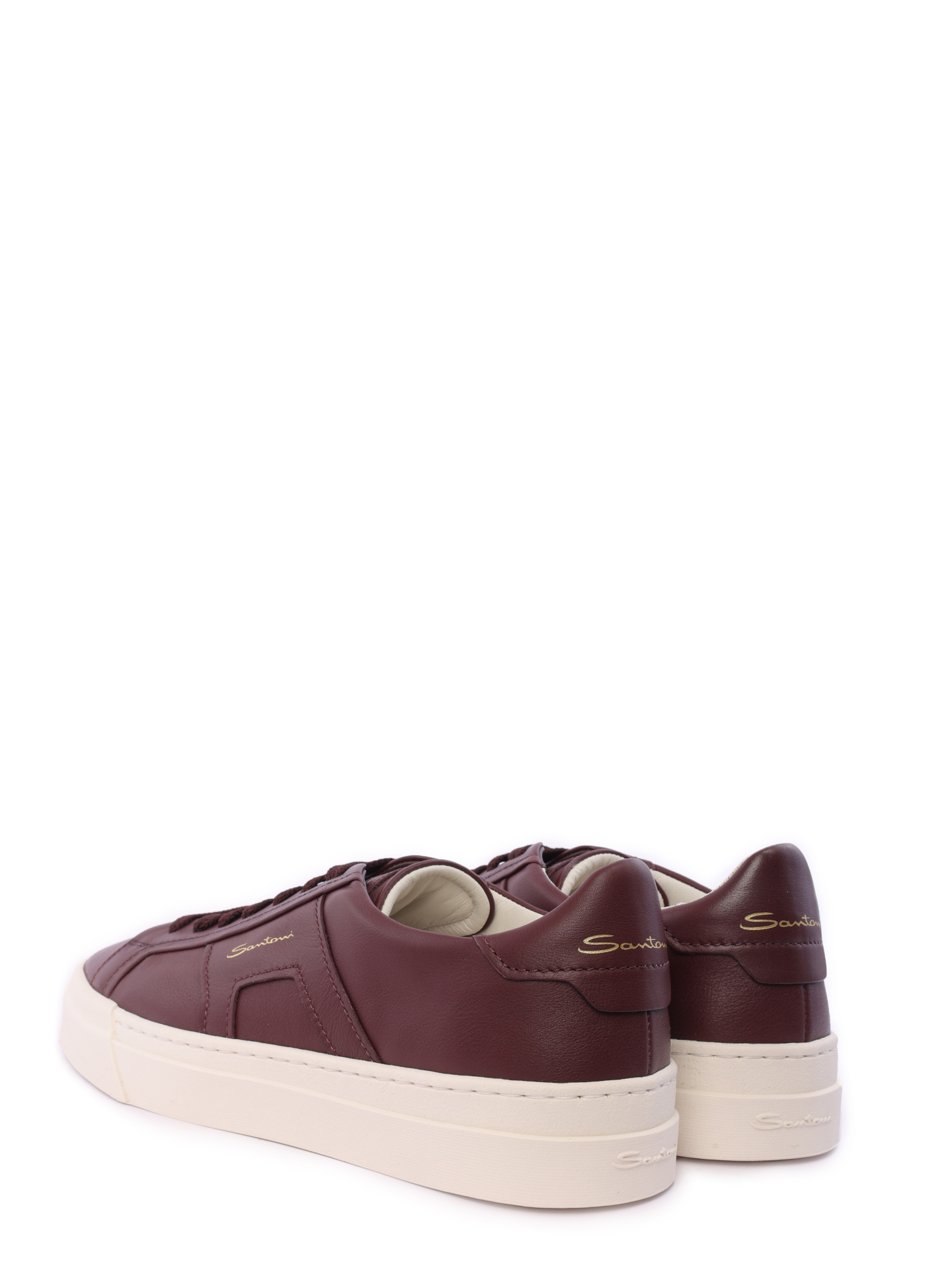 Кеды бордовые кожаные на белой подошве — купить в интернет-магазине Verdistore