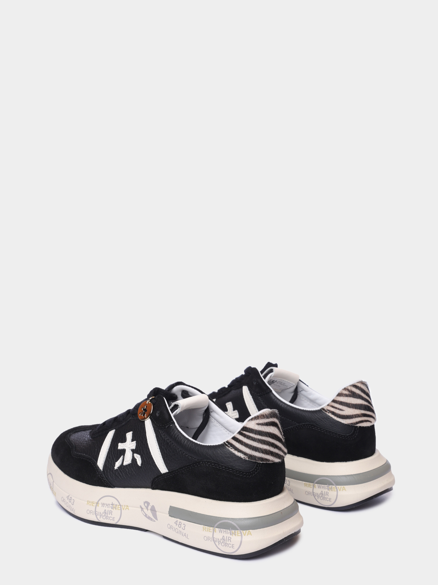 Кроссовки Premiata CASSIE VAR 7681 комбинированные женские — купить в интернет-магазине Verdistore