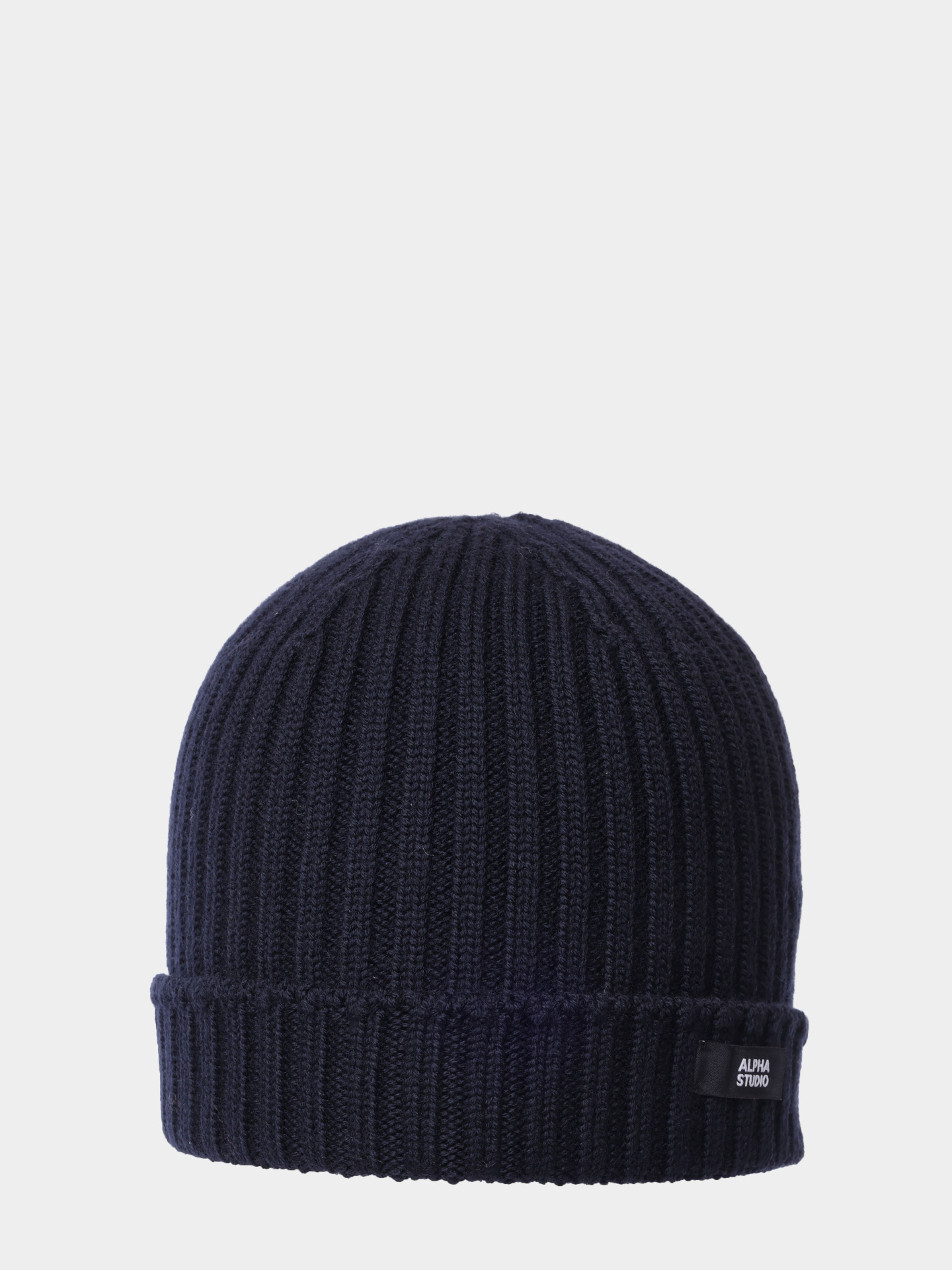 Шапка Alpha Studio AU-3601S 1001 темно-синяя мужская — купить в интернет-магазине Verdistore