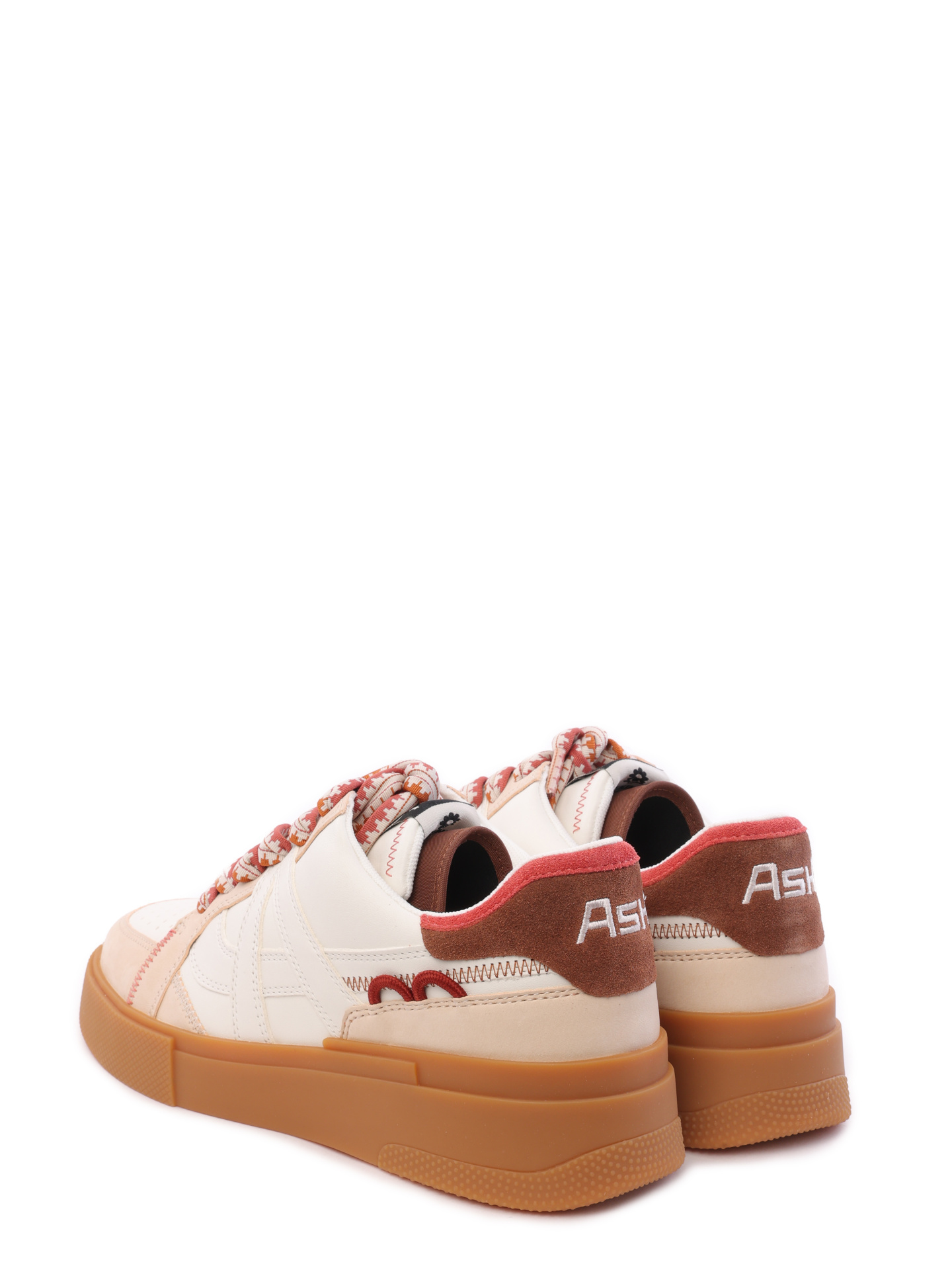 Кеды ASH 9AH.AH130614.T комбинированные женские с контрастными вставками — купить в интернет-магазине Verdistore