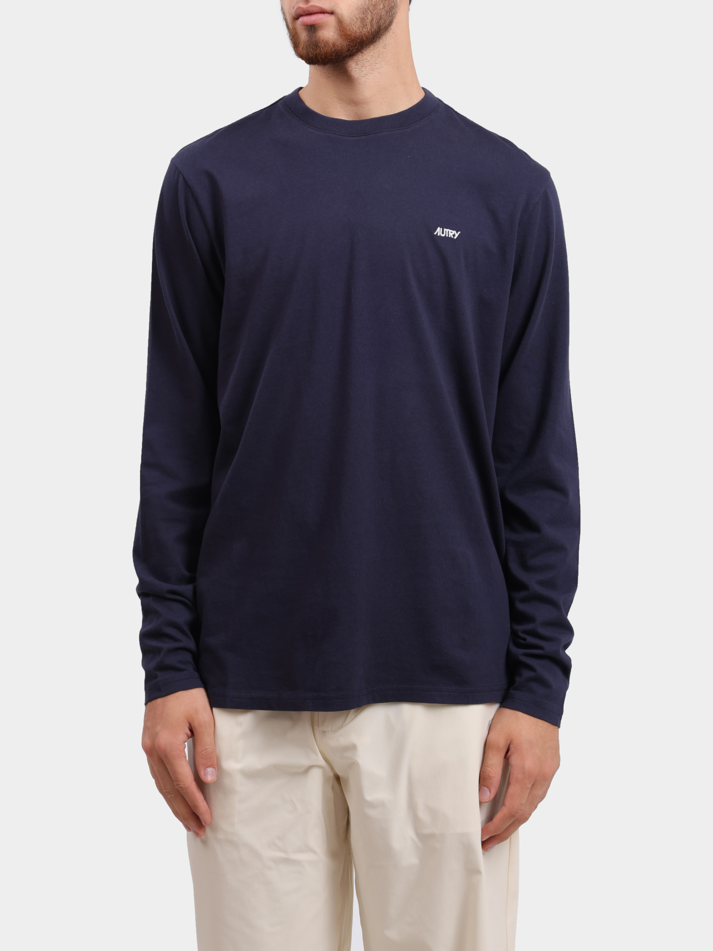 Футболка LSPX - A6JB темно-синяя с длинным рукавом  — купить в интернет-магазине Verdistore