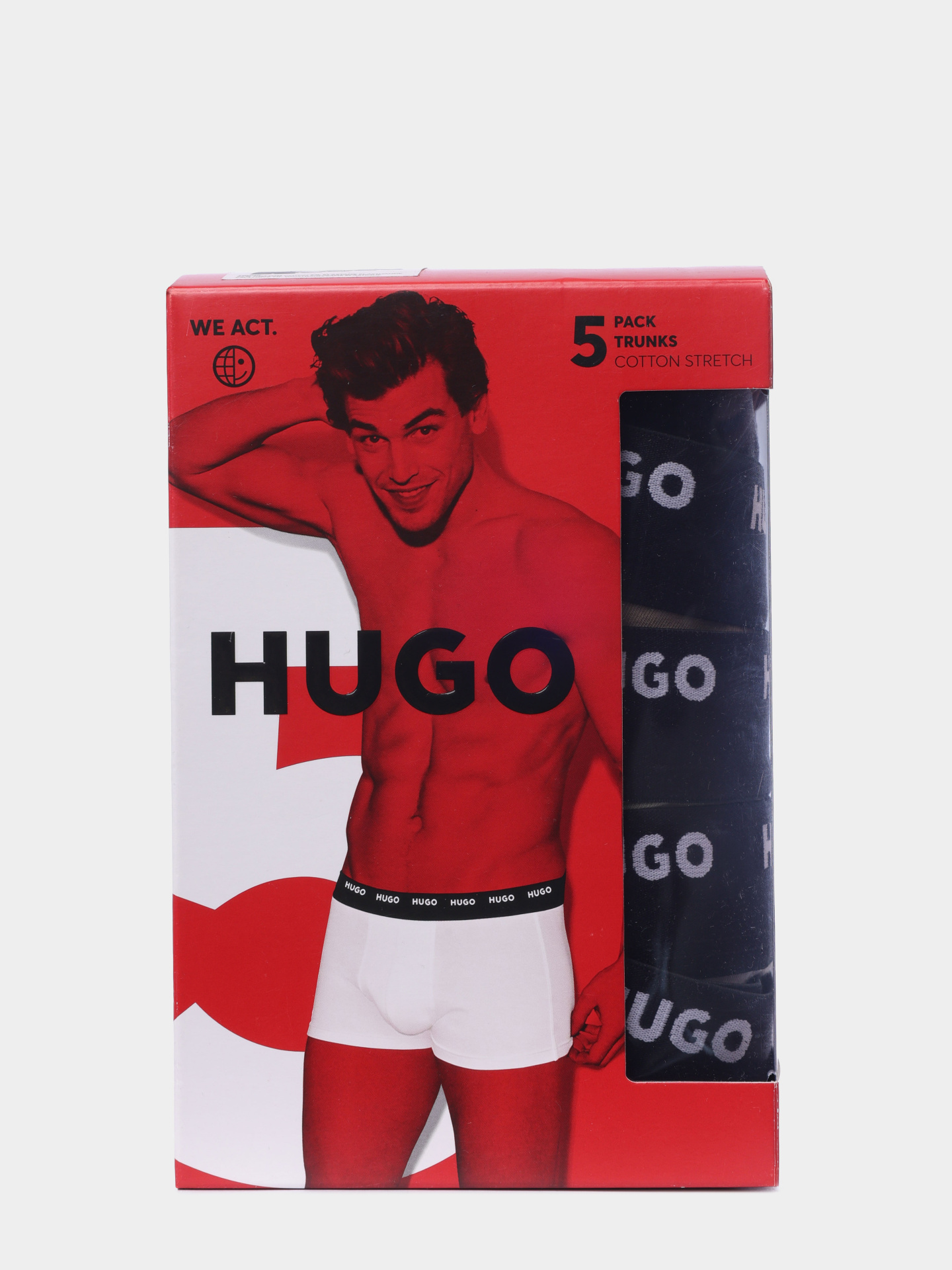 Трусы комплект Hugo 50532619 966 хлопковые мужские — купить в интернет-магазине Verdistore