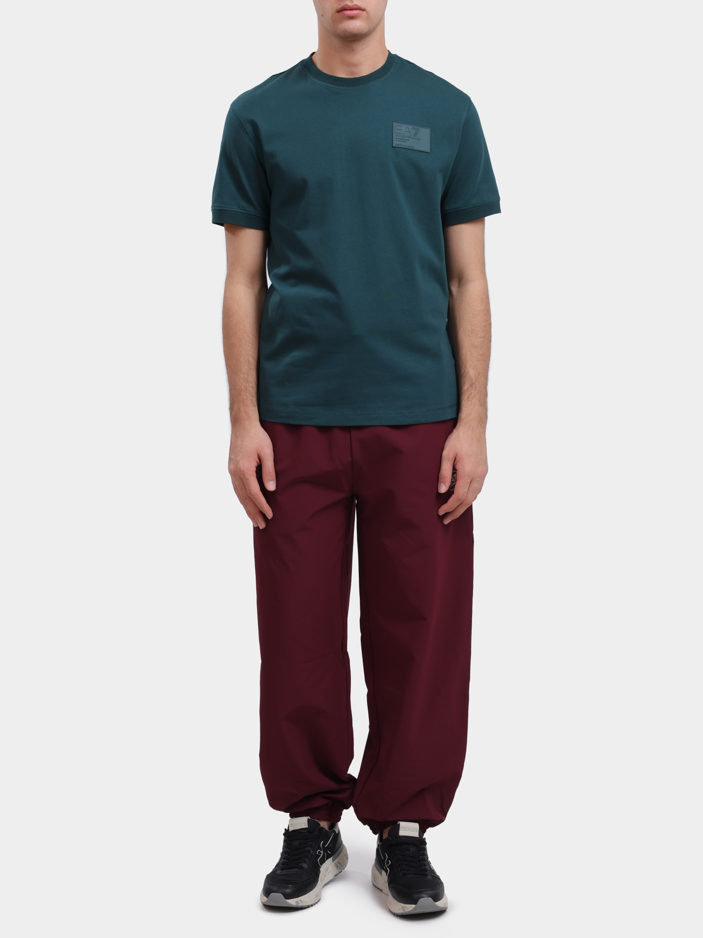 Футболка EA7 7X000127 AF13741 UB011 хлопковая мужская — купить в интернет-магазине Verdistore