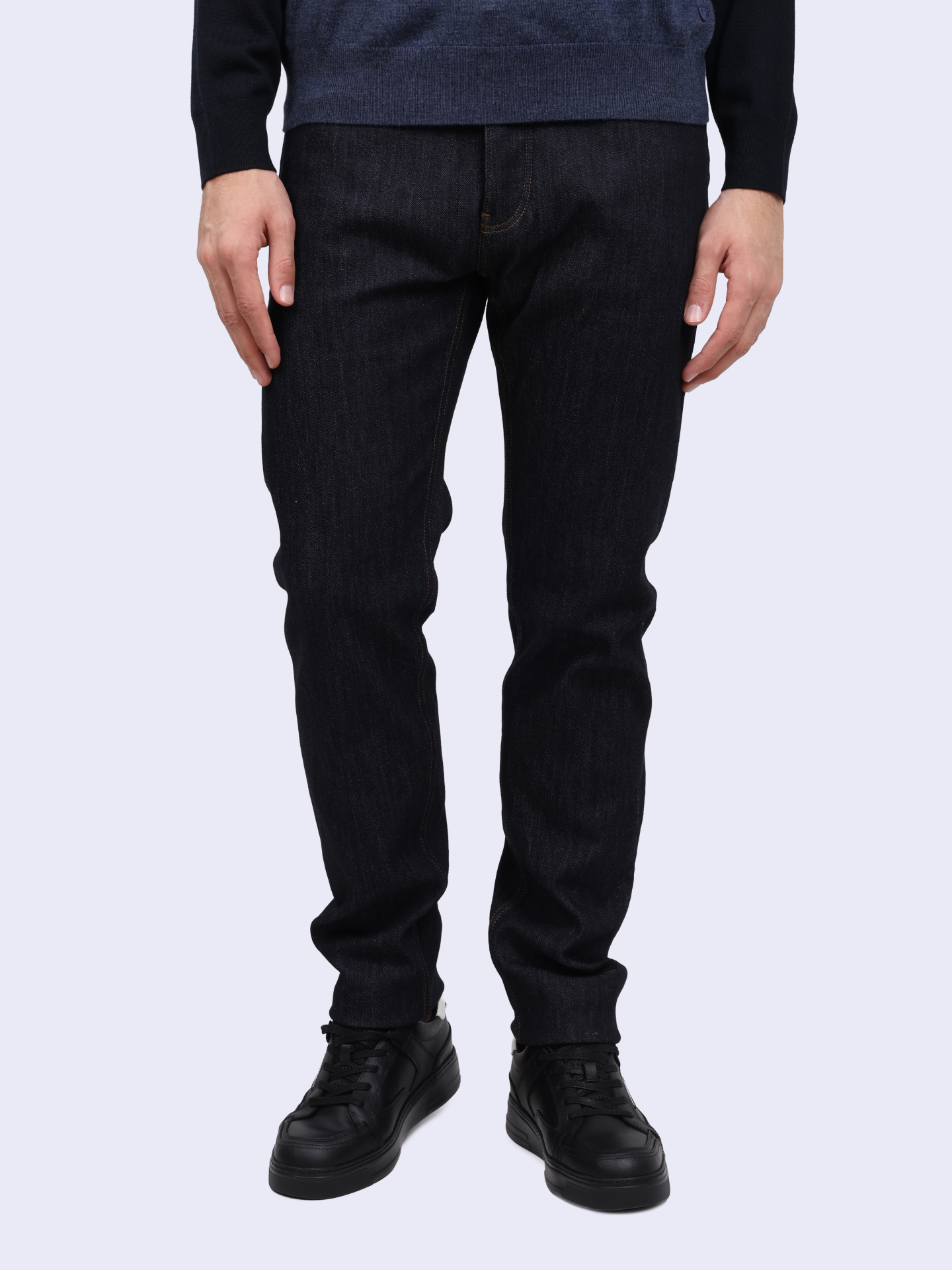 Джинсы Emporio Armani 6R1J75 1DRIZ 0941 темно-синие мужские — купить в интернет-магазине Verdistore