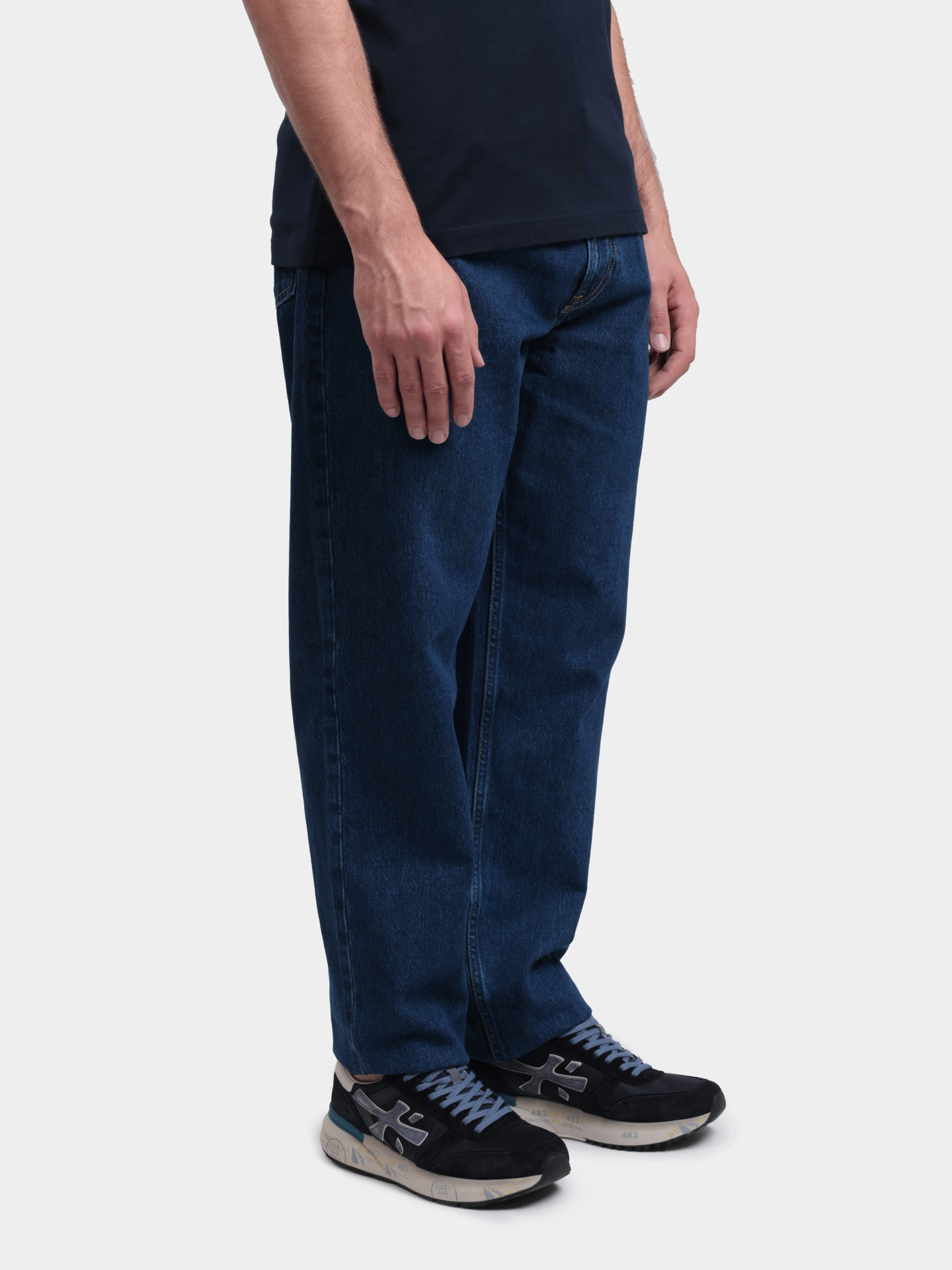 Джинсы Calvin Klein Jeans LV04RF775G32 E5D темно-синие мужские — купить в интернет-магазине Verdistore