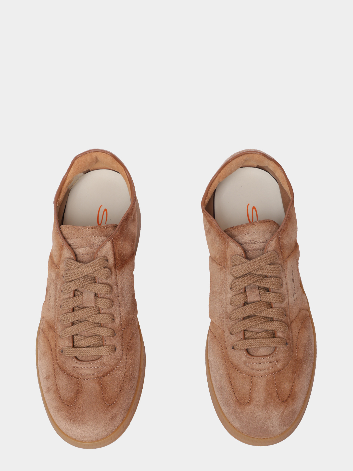 Кеды Santoni WBPG61415FARTTYDM23 замшевые женские — купить в интернет-магазине Verdistore