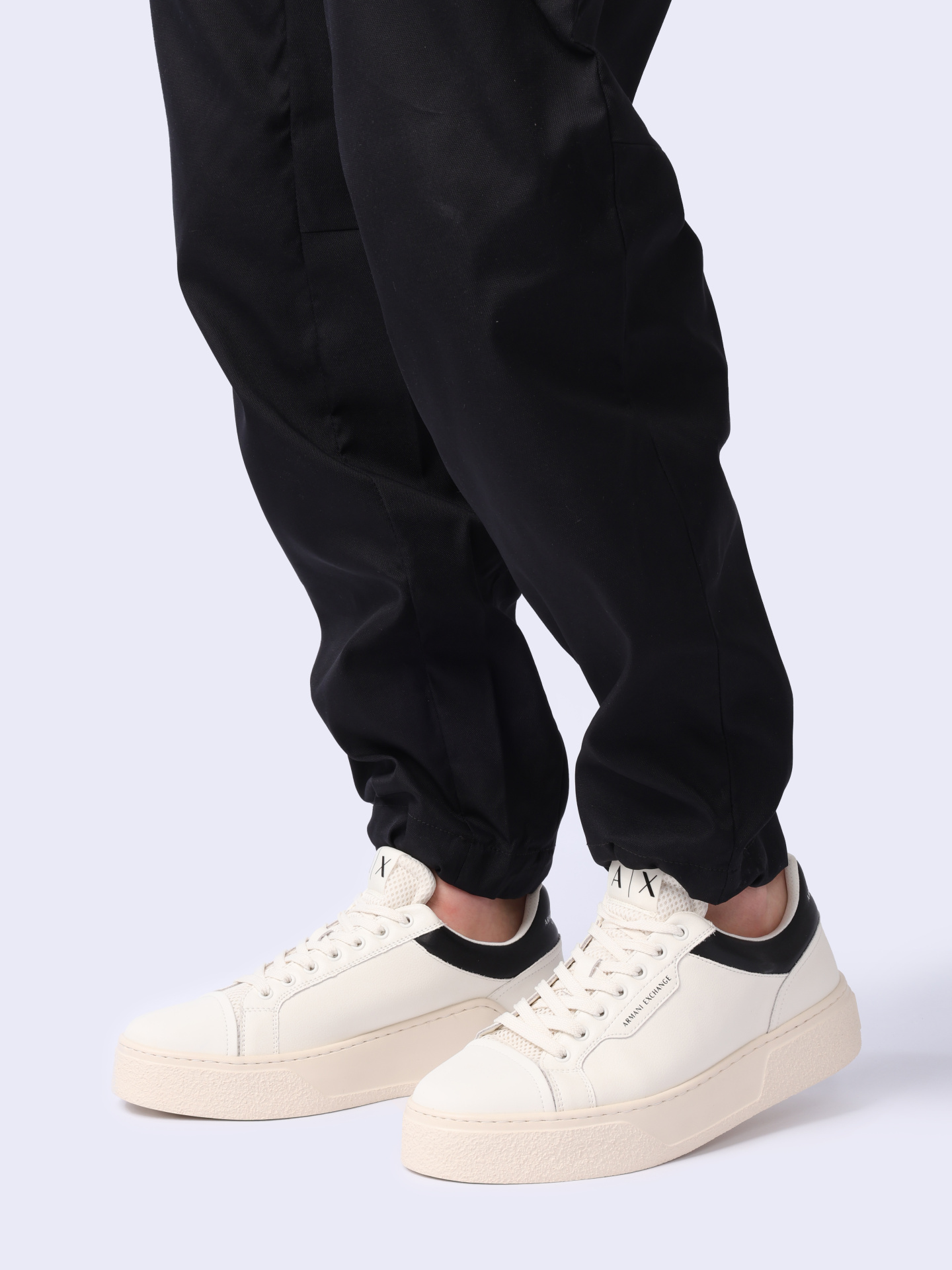 Кеды Armani Exchange XUX236 XV906 N480 белые мужские кожаные — купить в интернет-магазине Verdistore