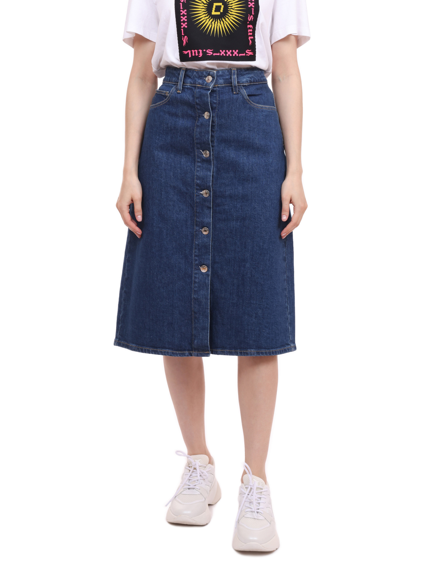 Юбка Calvin Klein K20K200812 джинсовая женская — купить в интернет-магазине Verdistore