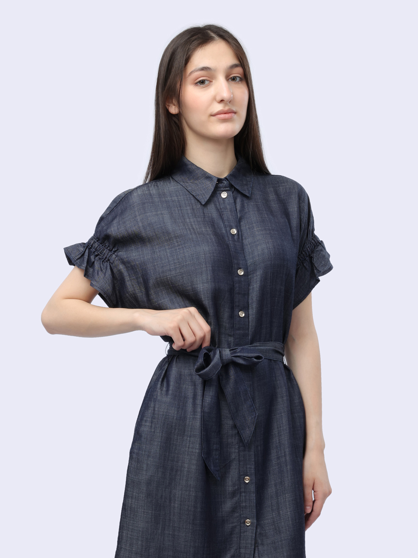 Платье Armani Exchange 3DYA64 Y15PZ 1500 женское из денима — купить в интернет-магазине Verdistore