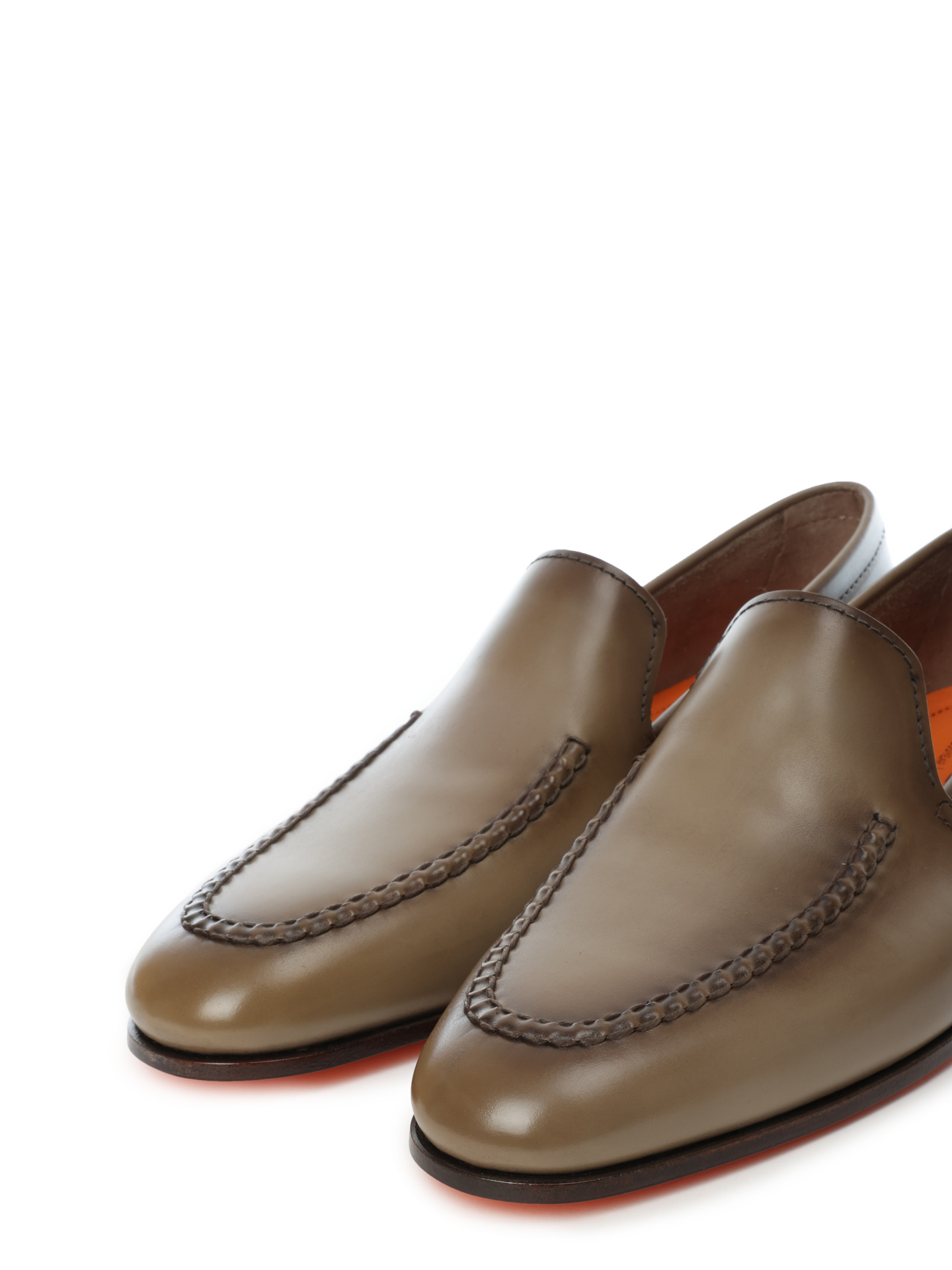 Лоферы светло-коричневые из гладкой кожи — купить в интернет-магазине Verdistore